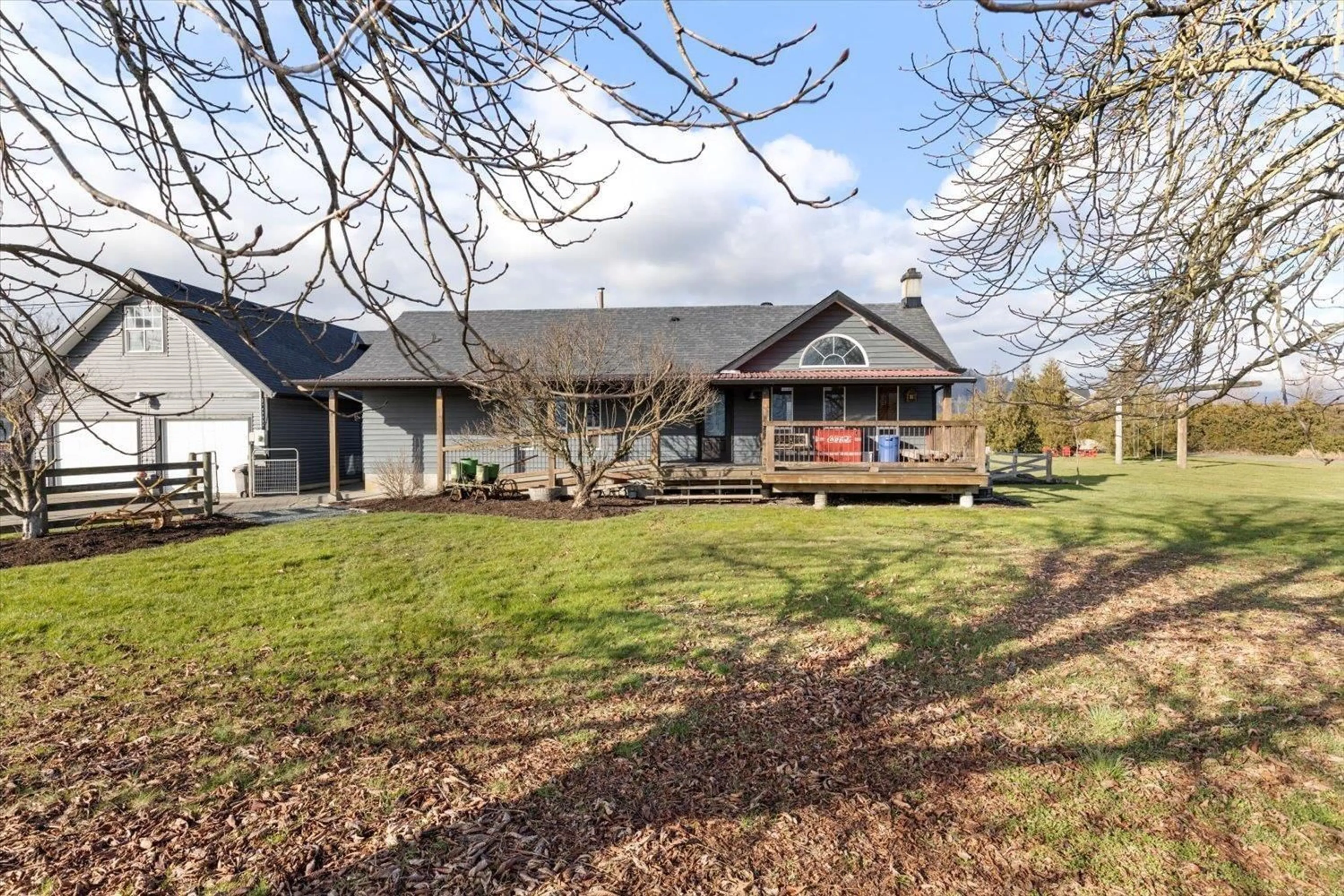 A pic from outside/outdoor area/front of a property/back of a property/a pic from drone, unknown for 43305 ADAMS ROAD, Sardis - Greendale British Columbia V2R4L1