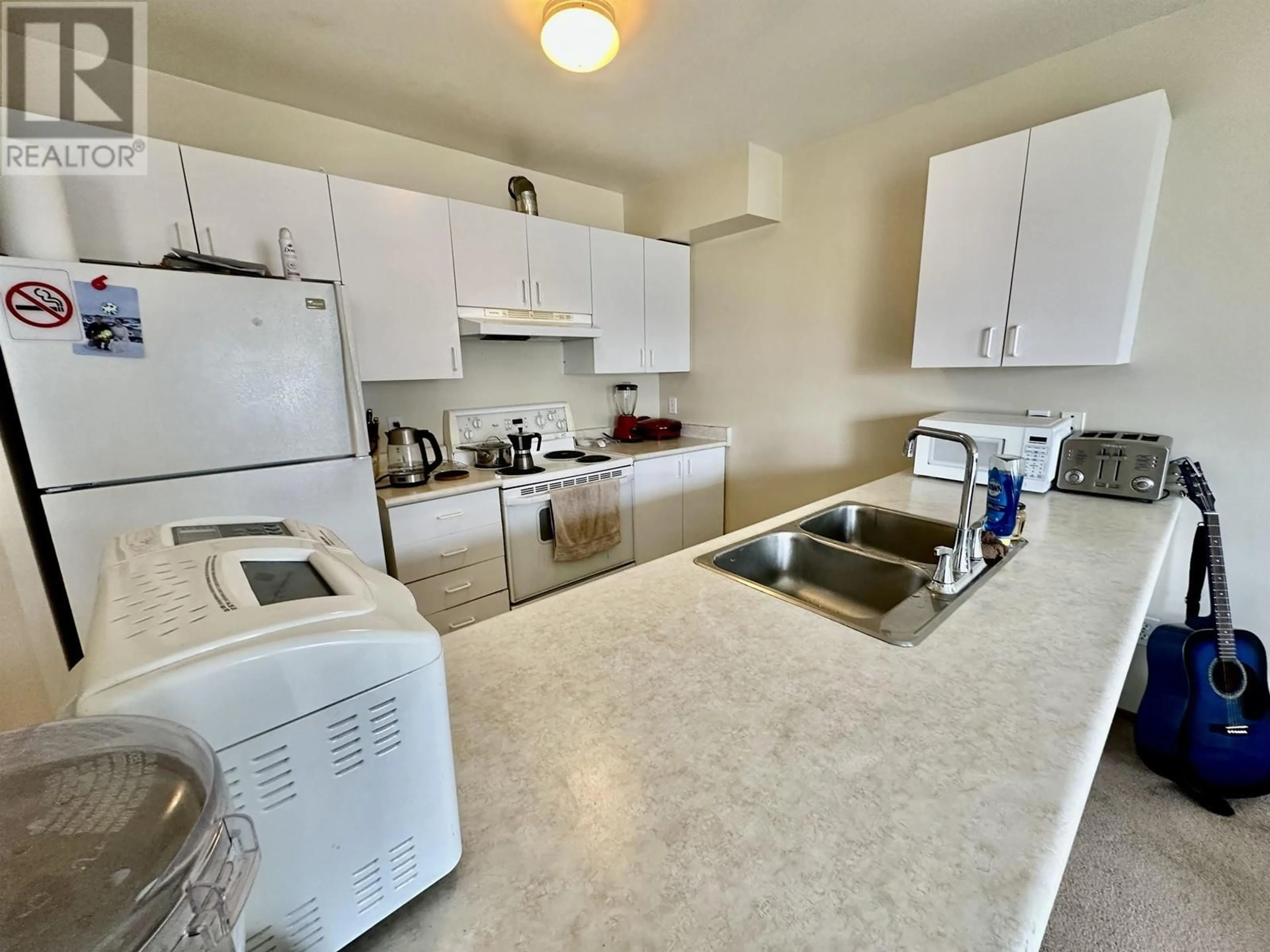 Standard kitchen, ceramic/tile floor for 107 - 8328 92 AVENUE, Fort St. John British Columbia V1J6X2