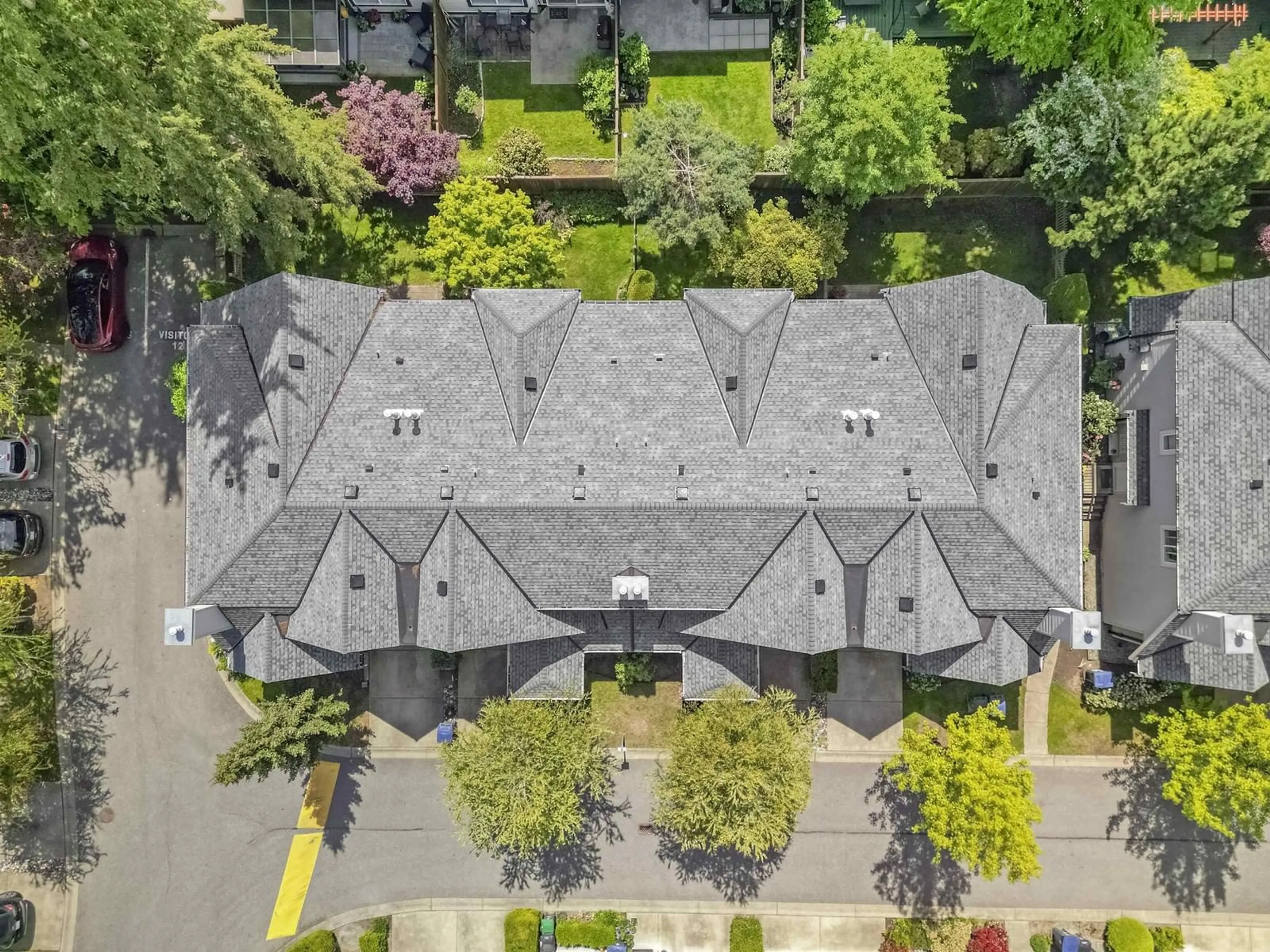 A pic from outside/outdoor area/front of a property/back of a property/a pic from drone, street for 43 - 15968 82, Surrey British Columbia V4N0S9