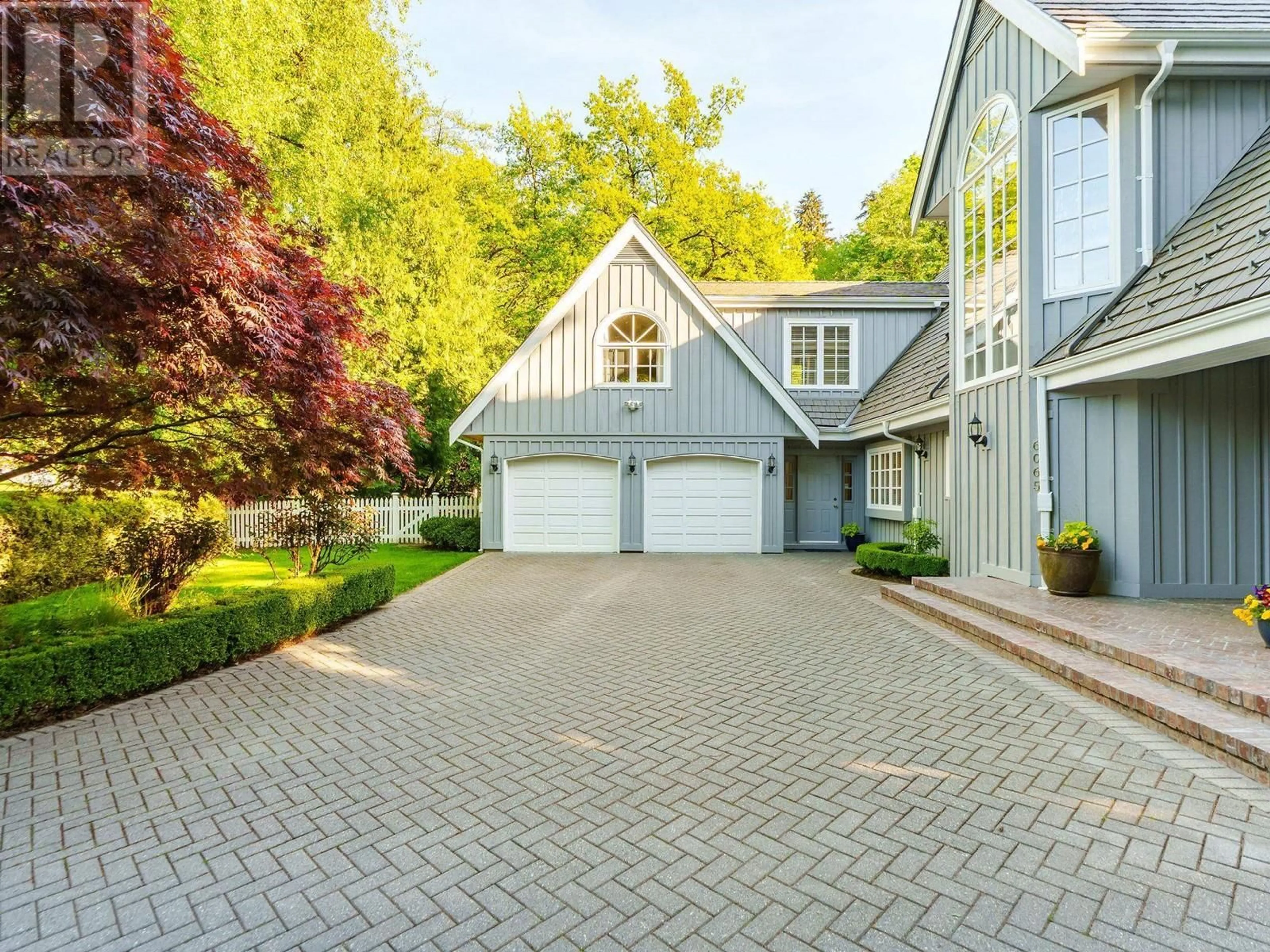 Home with vinyl exterior material, street for 6065 BUCKINGHAM DRIVE, Burnaby British Columbia V5E2A5
