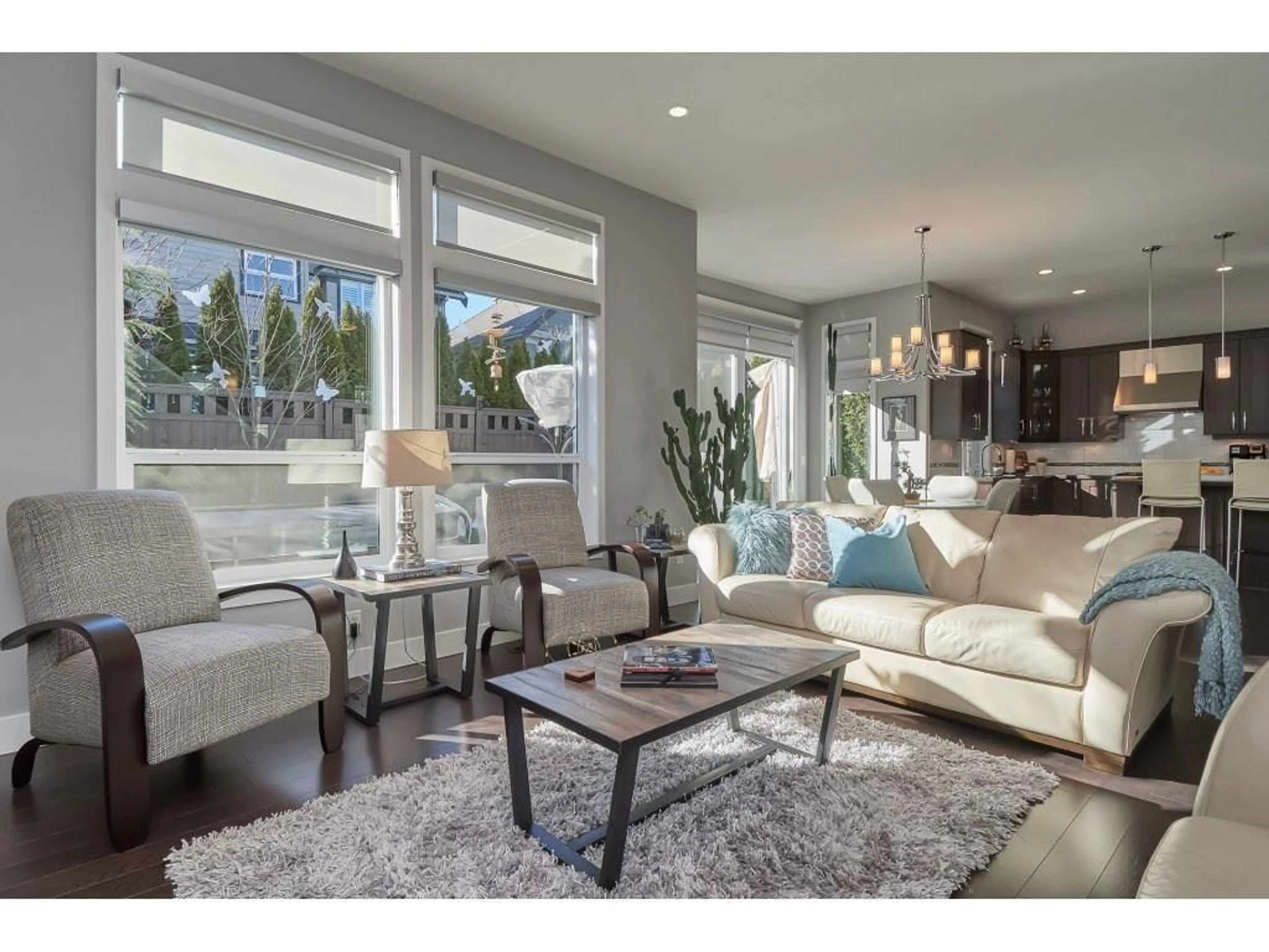 Living room with furniture, unknown for 16086 28A, Surrey British Columbia V3Z3Y6