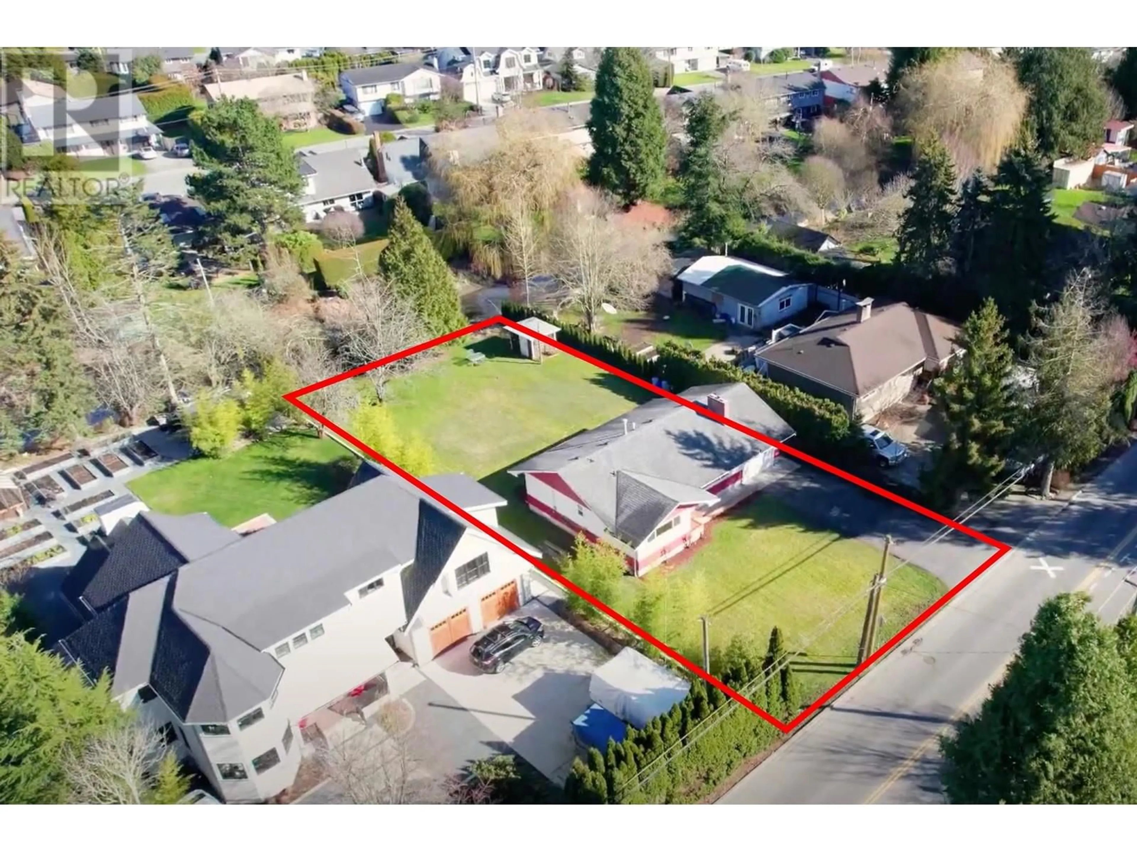 A pic from outside/outdoor area/front of a property/back of a property/a pic from drone, street for 4488 ARTHUR DRIVE, Delta British Columbia V4K2X2
