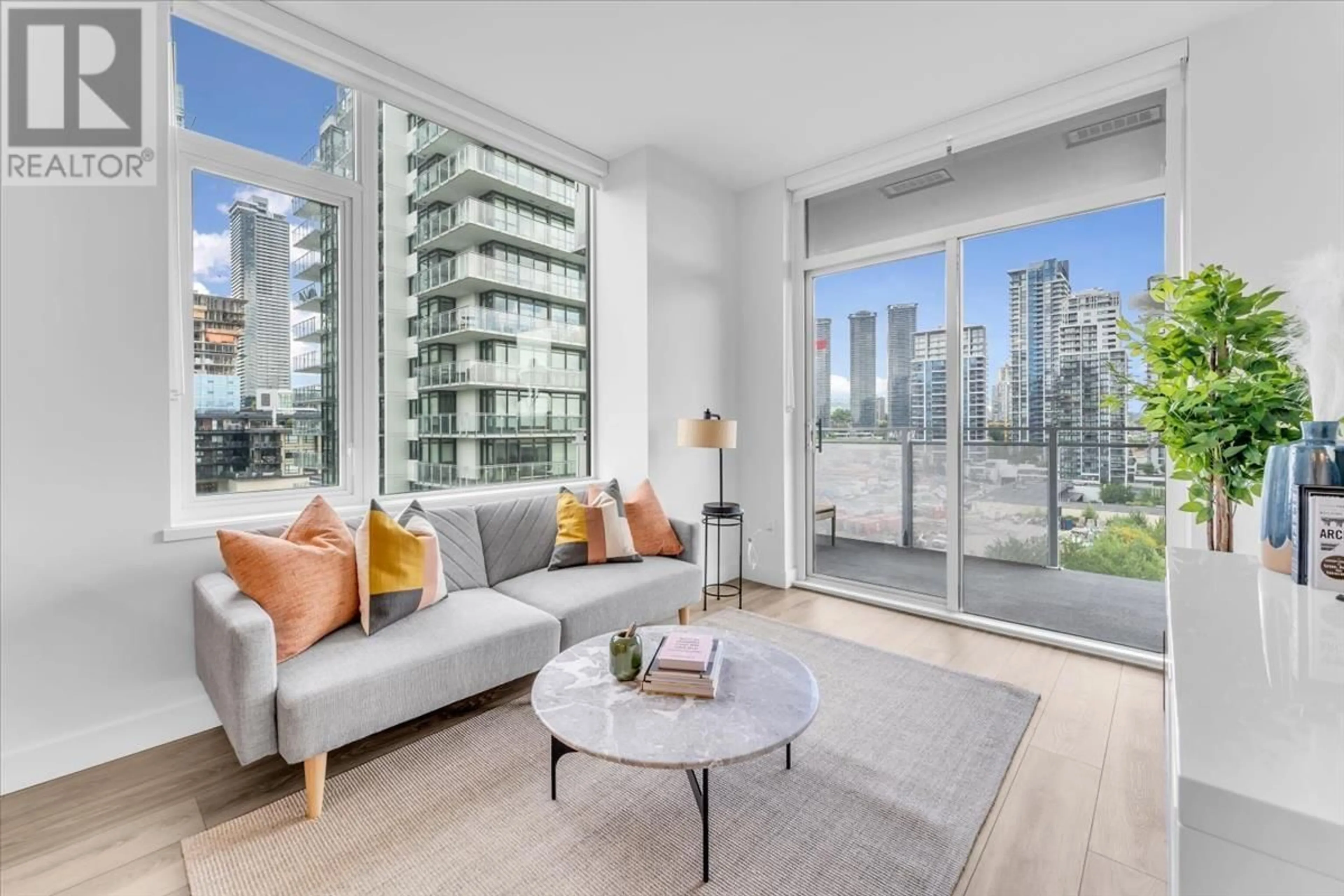 Living room with furniture, unknown for 801 - 4433 ALASKA STREET, Burnaby British Columbia V5C5T3
