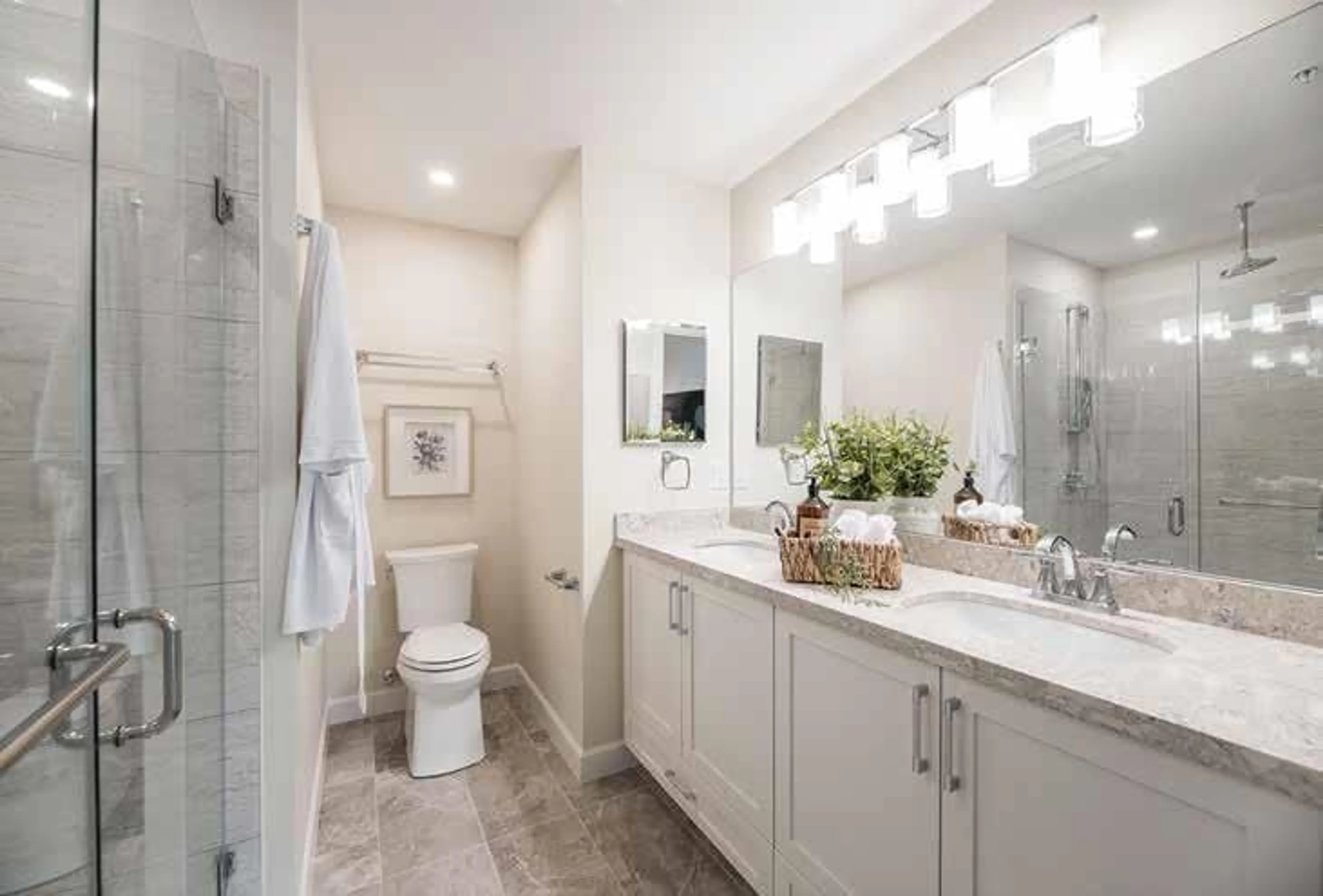Contemporary bathroom, ceramic/tile floor for 104 - 20932 83, Langley British Columbia V0V0V0