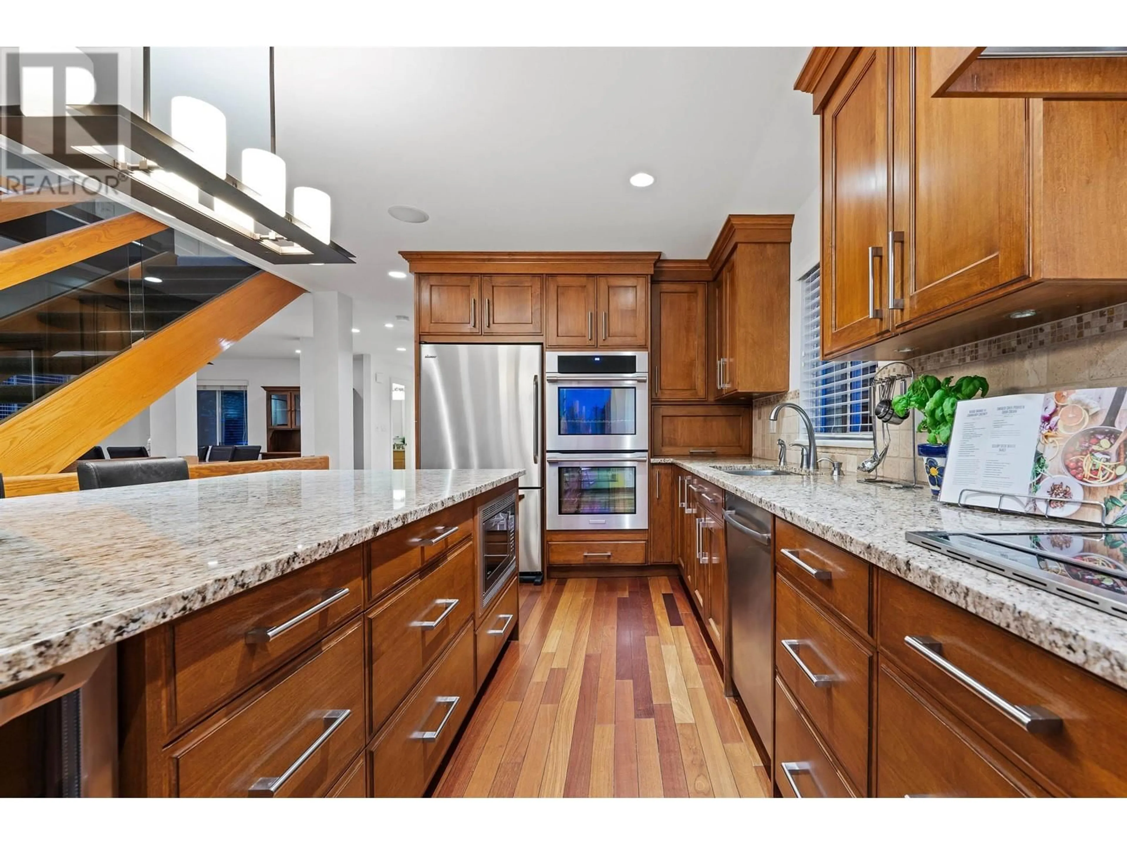 Contemporary kitchen, ceramic/tile floor for 460 21ST STREET, North Vancouver British Columbia V7L3C2