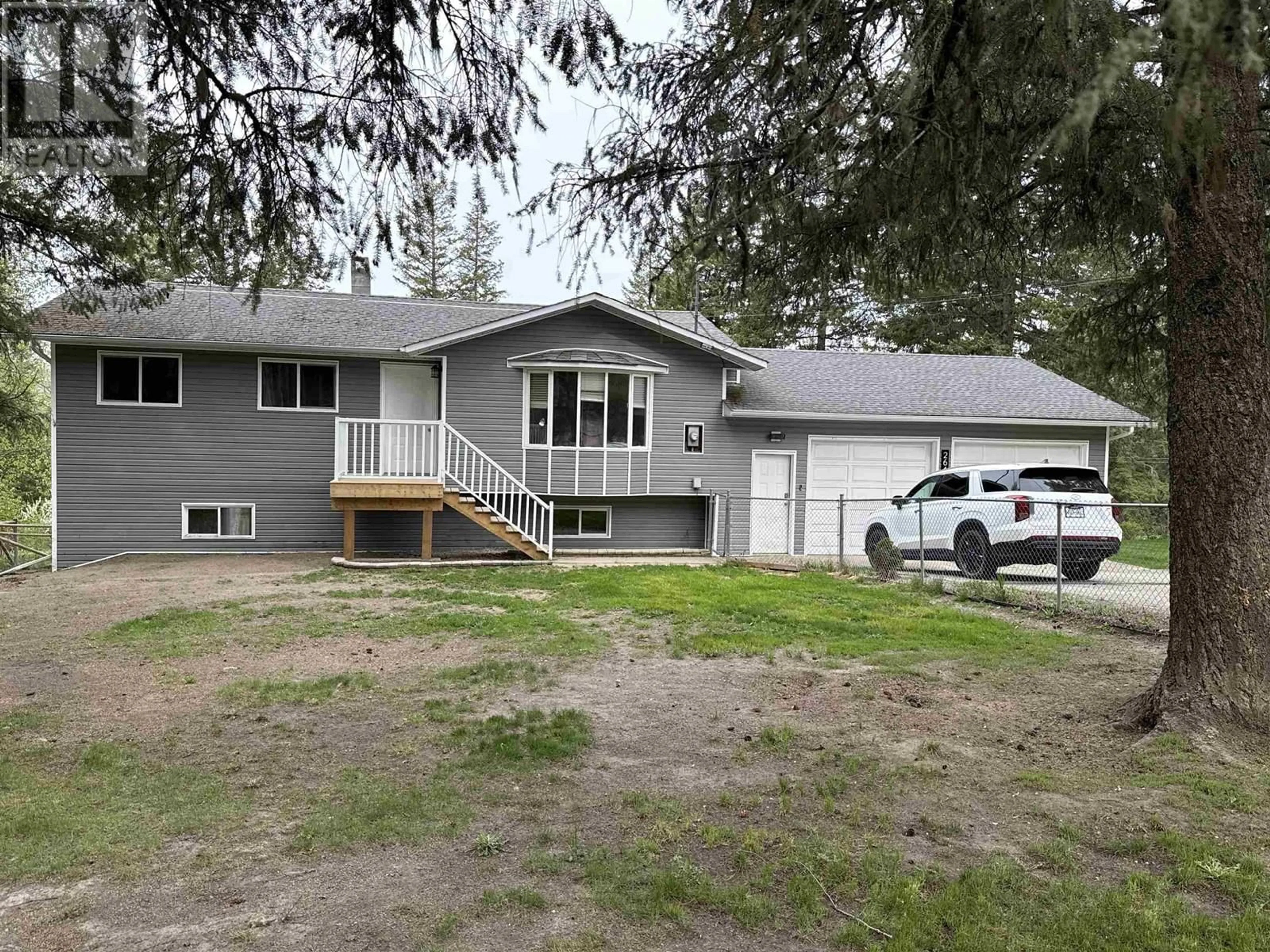 A pic from outside/outdoor area/front of a property/back of a property/a pic from drone, unknown for 2644 FAYETTE ROAD, Quesnel British Columbia V2J6C5
