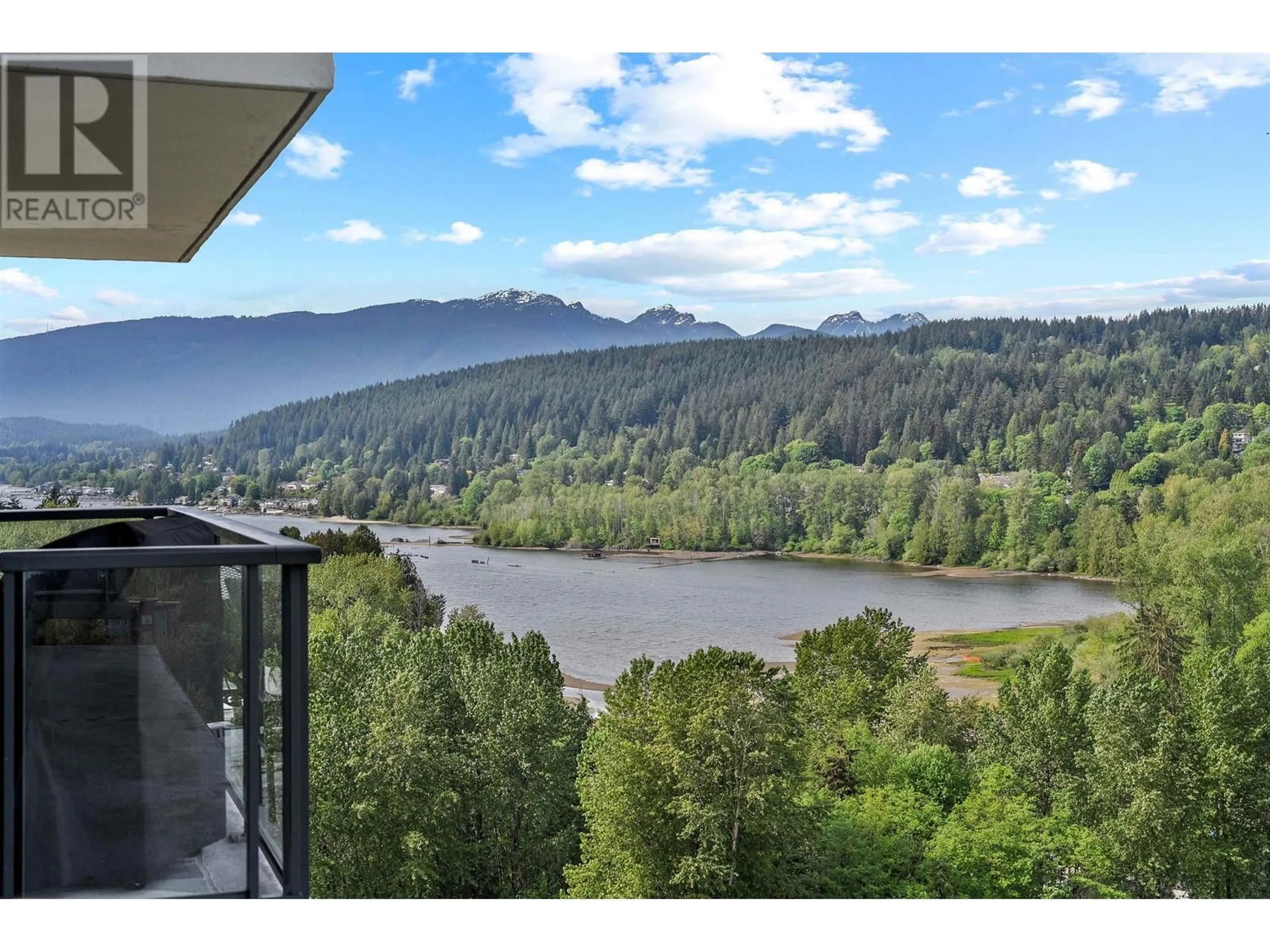 Balcony in the apartment, water/lake/river/ocean view for 2007 - 651 NOOTKA WAY, Port Moody British Columbia V3H0A1