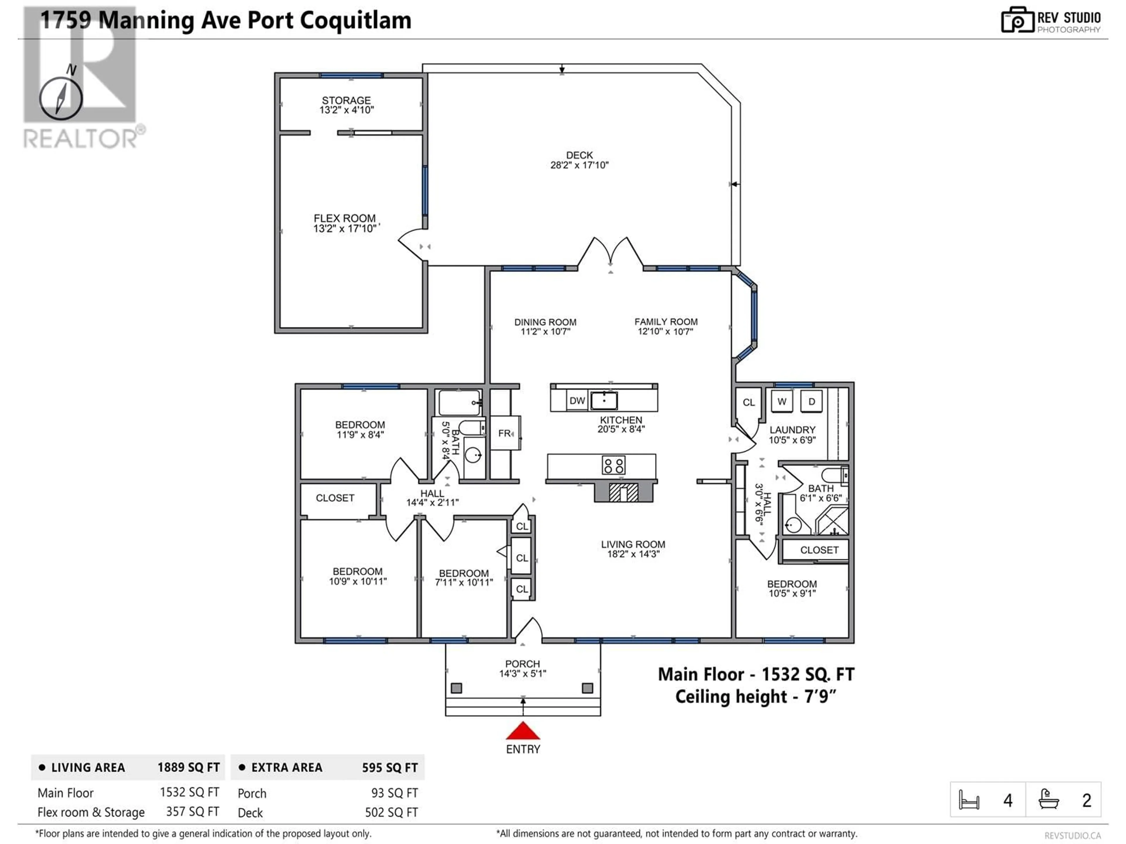 Floor plan for 1759 MANNING AVENUE, Port Coquitlam British Columbia V3B1L1