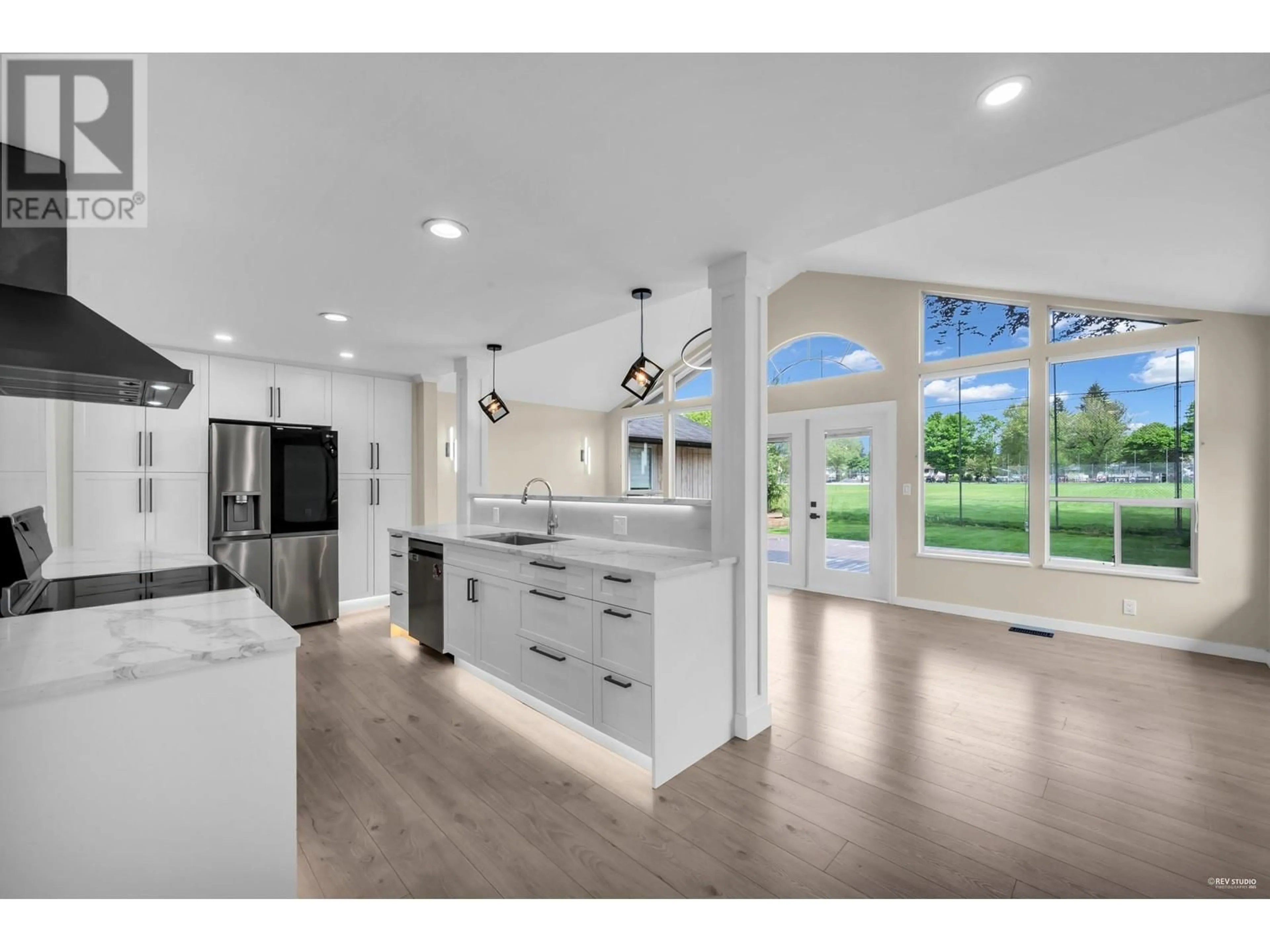 Open concept kitchen, ceramic/tile floor for 1759 MANNING AVENUE, Port Coquitlam British Columbia V3B1L1
