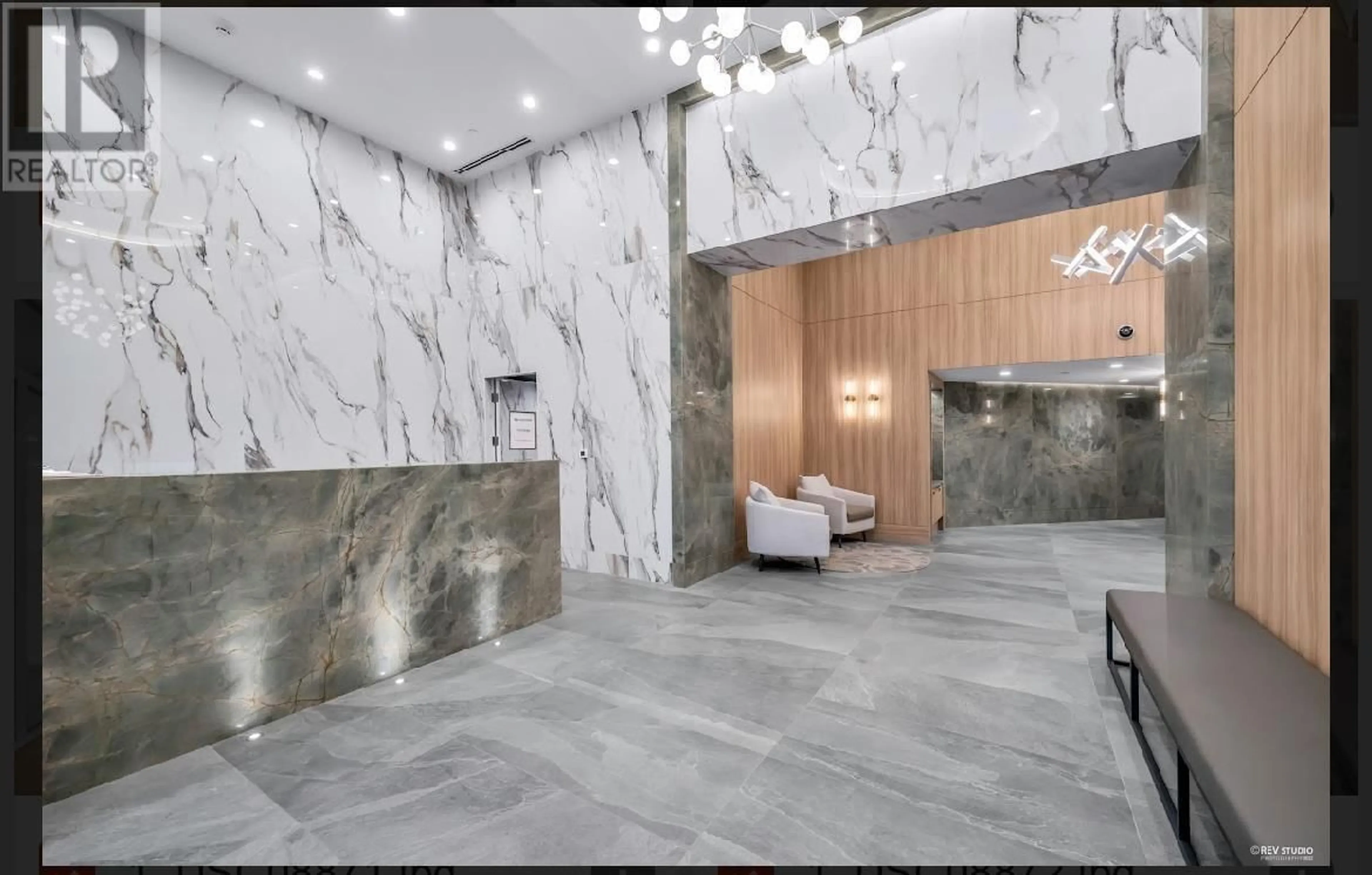 Lobby for 1304 - 7433 CAMBIE STREET, Vancouver British Columbia V6P0J8