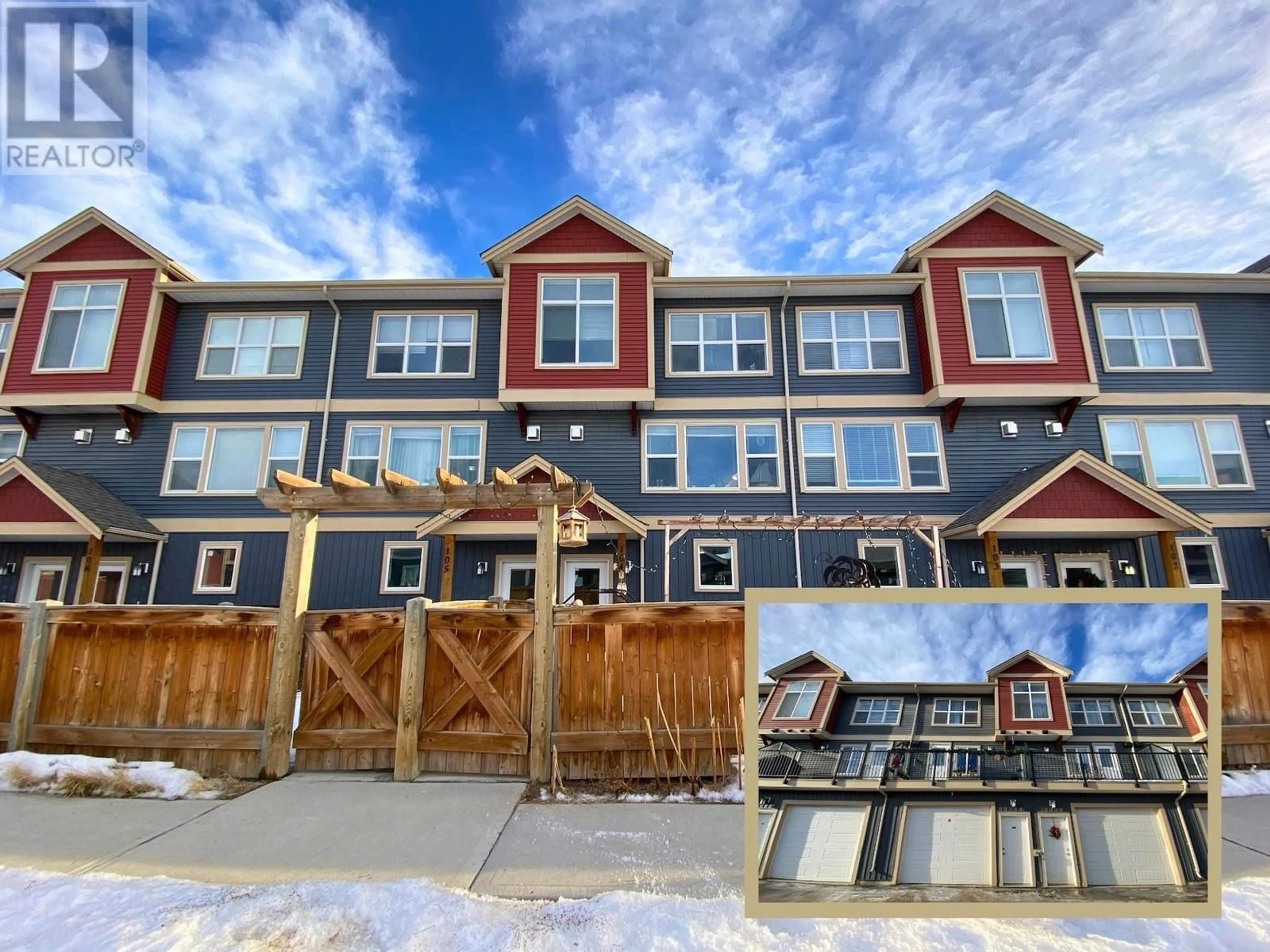 A pic from outside/outdoor area/front of a property/back of a property/a pic from drone, unknown for 103 - 10303 112 STREET, Fort St. John British Columbia V1J0N6