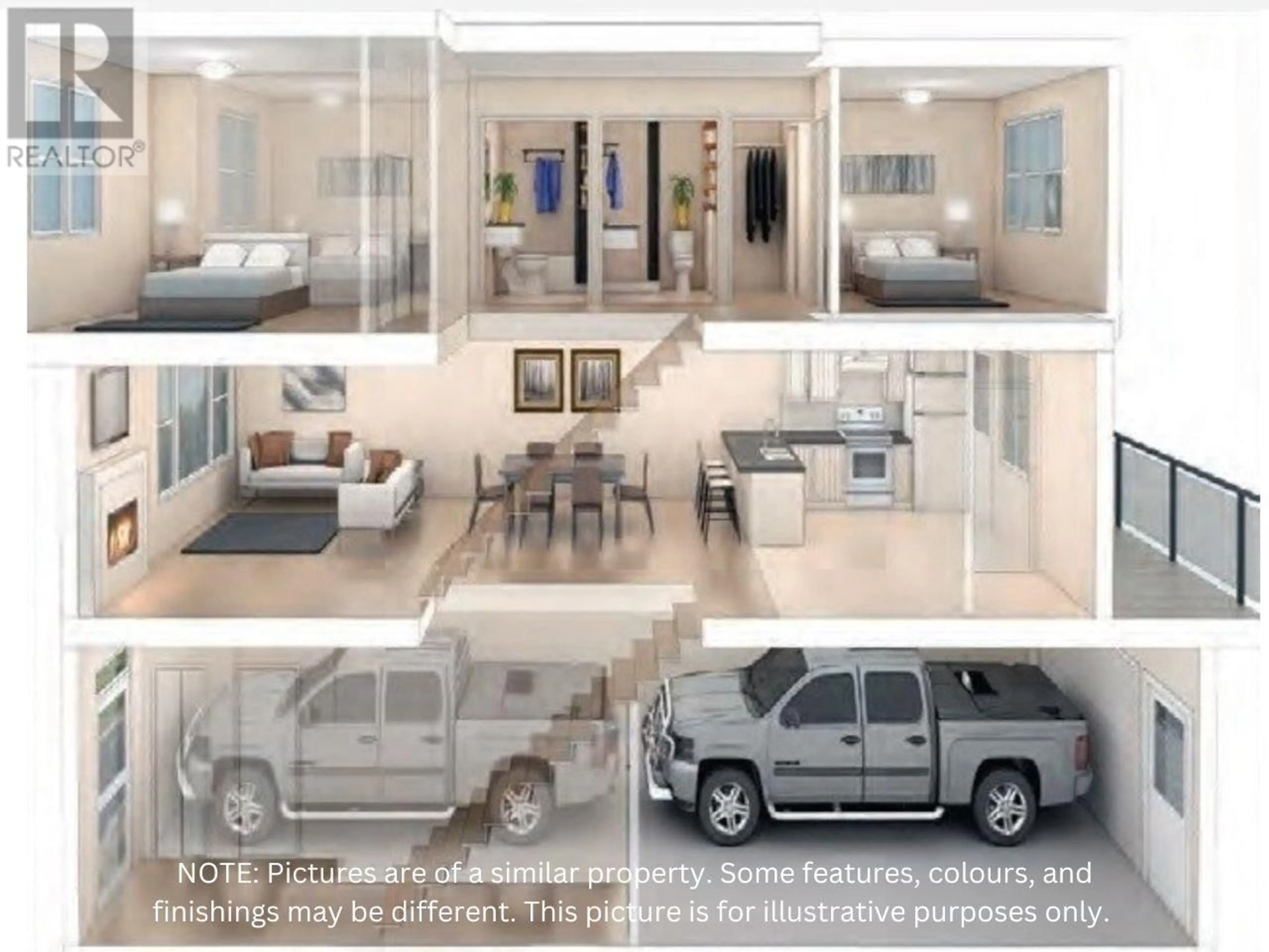 Indoor garage for 103 - 10303 112 STREET, Fort St. John British Columbia V1J0N6