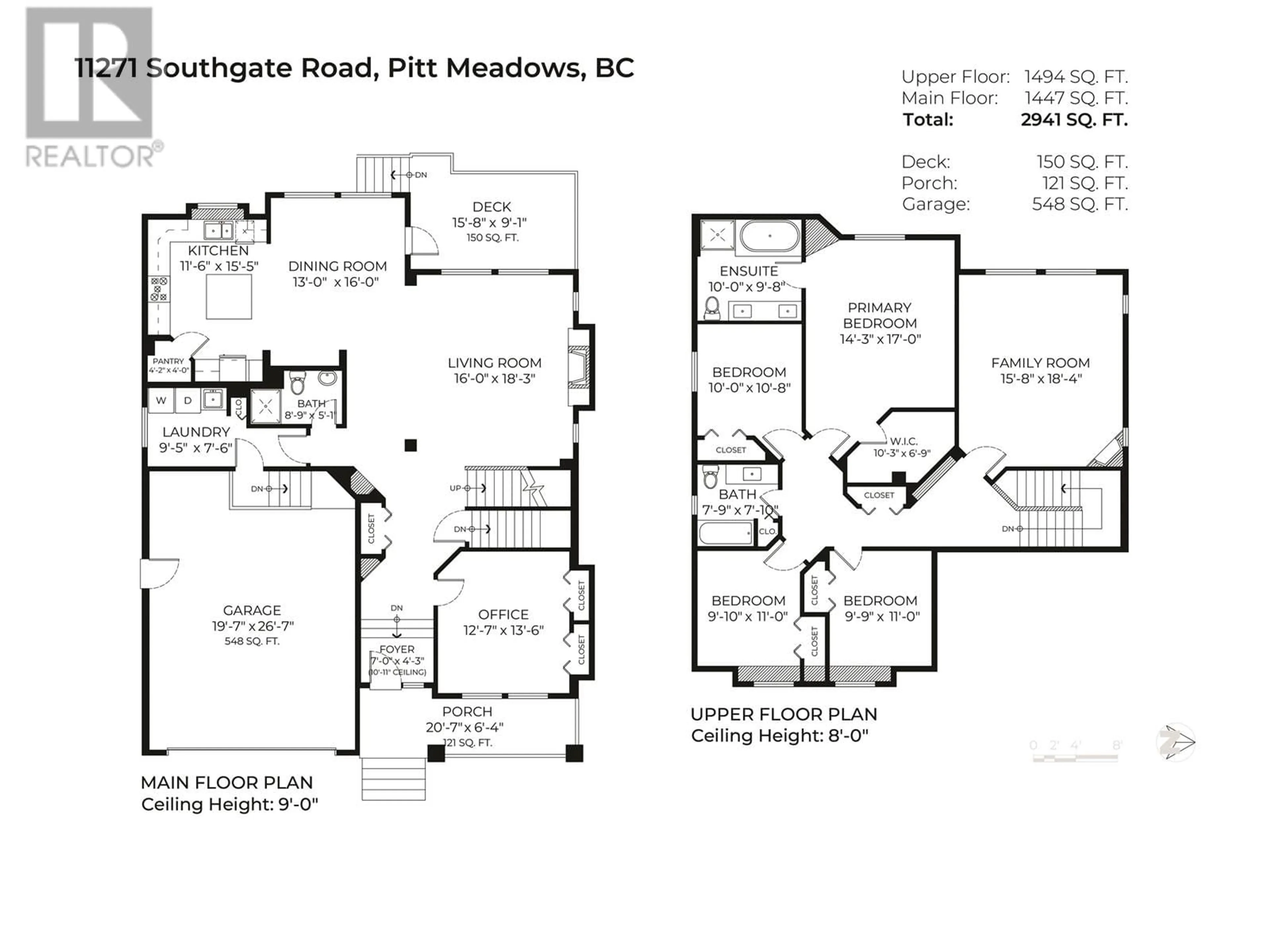 Floor plan for 11271 SOUTHGATE ROAD, Pitt Meadows British Columbia V3Y2W3