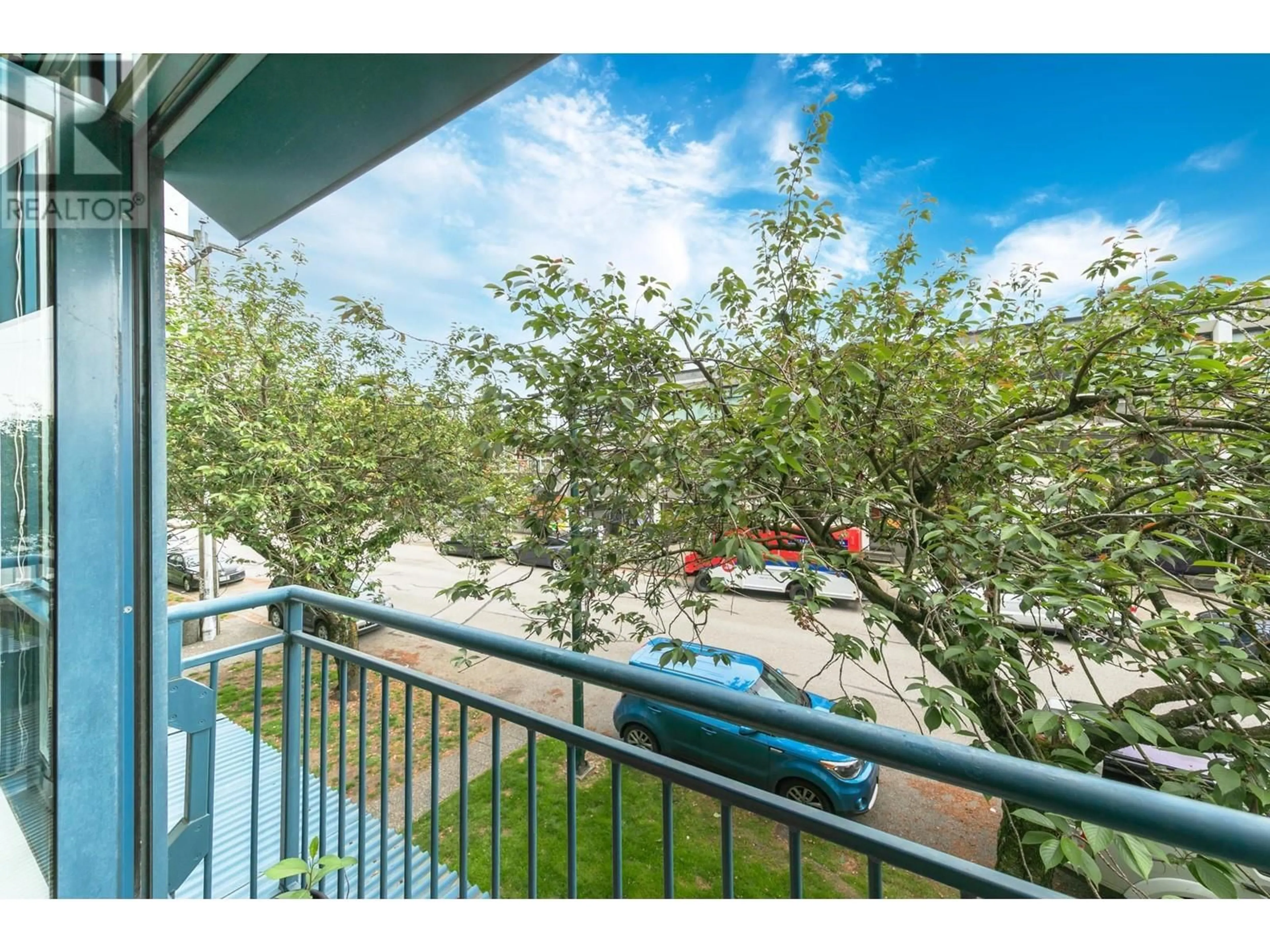 Balcony in the apartment, water/lake/river/ocean view for 215 - 2001 WALL STREET, Vancouver British Columbia V5L5E4