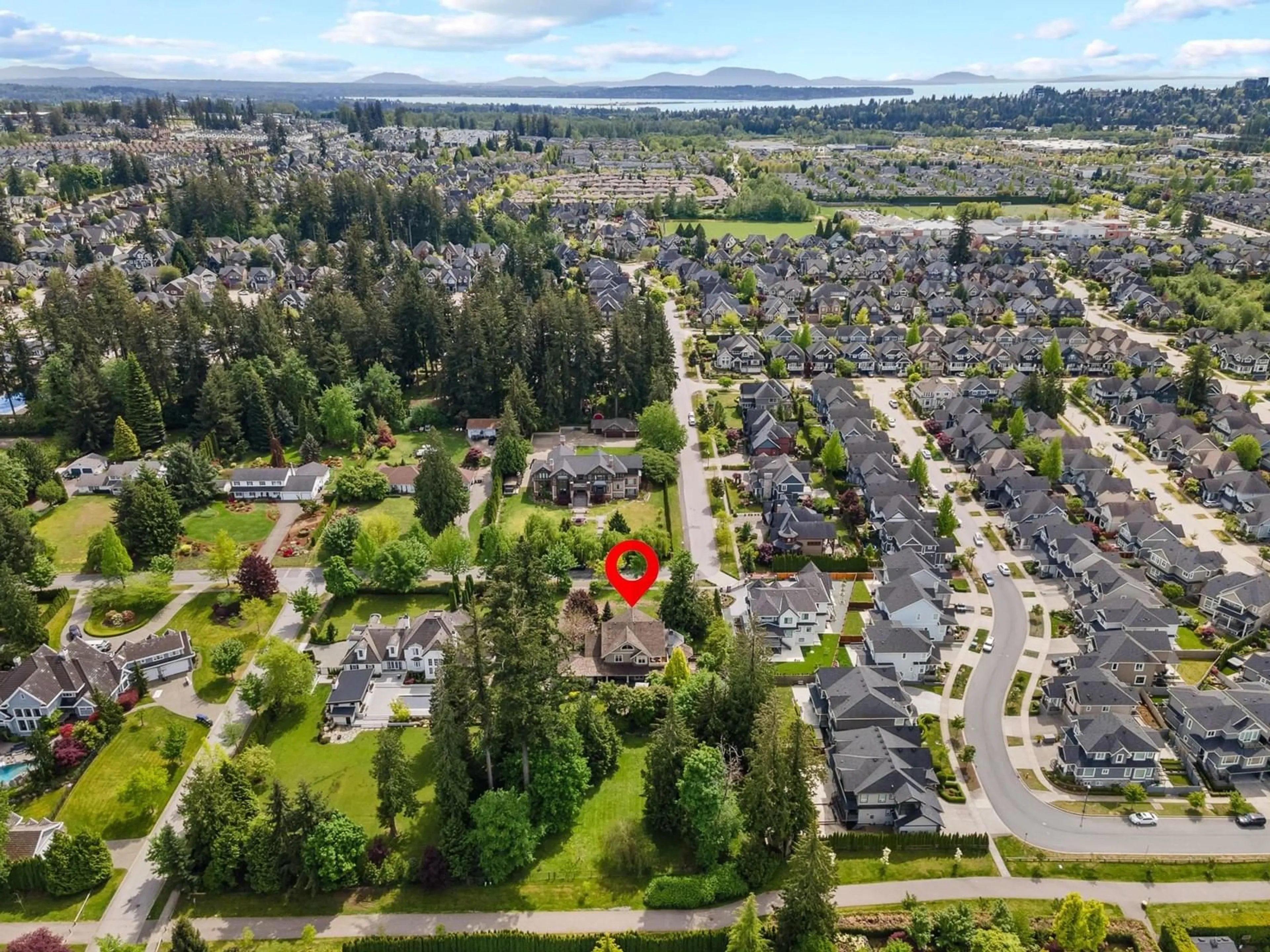 A pic from outside/outdoor area/front of a property/back of a property/a pic from drone, unknown for 16211 29, Surrey British Columbia V3Z9X4