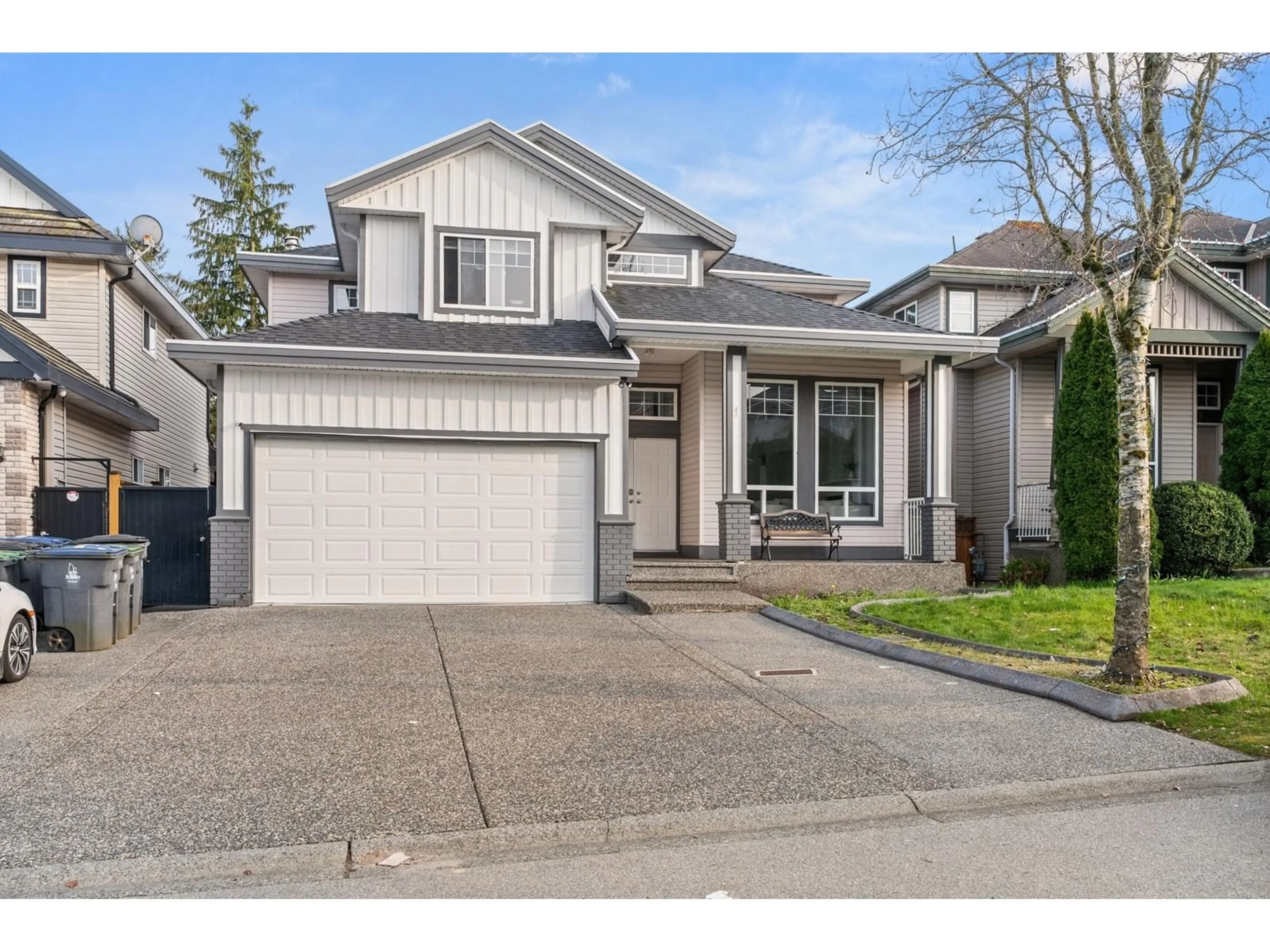 Home with vinyl exterior material, street for 14630 80A, Surrey British Columbia V3S9Y6