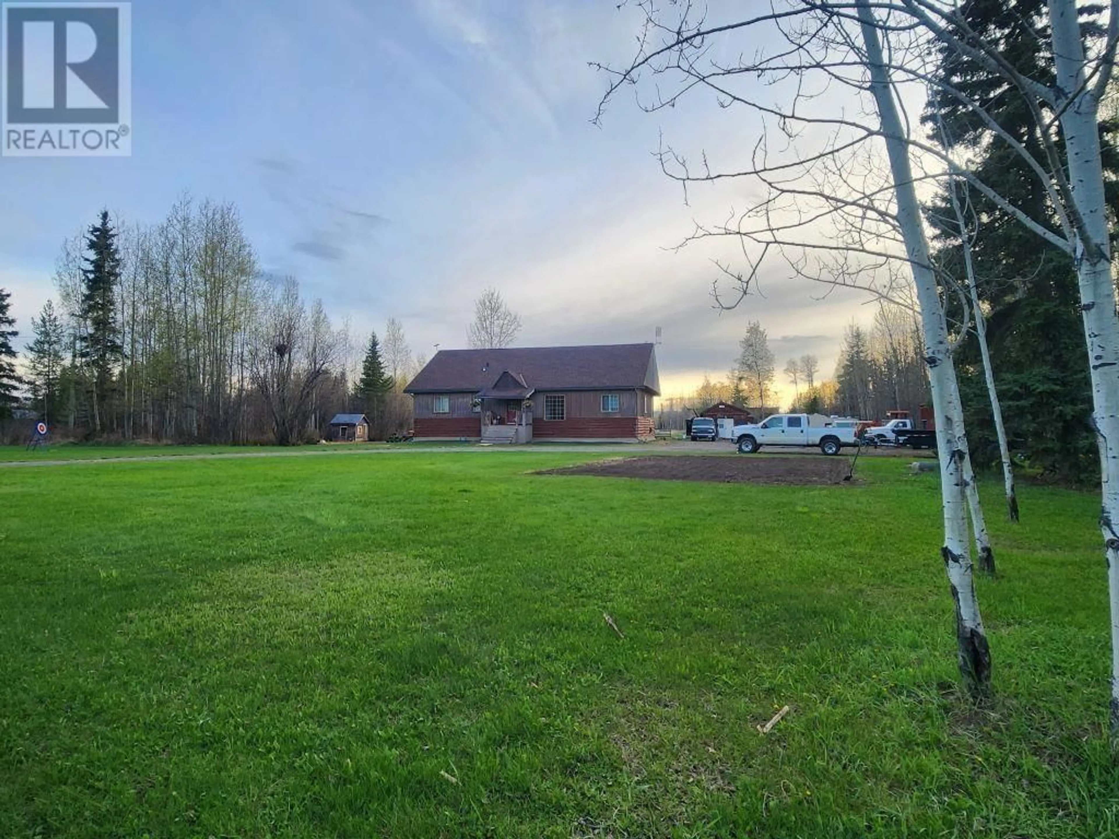 A pic from outside/outdoor area/front of a property/back of a property/a pic from drone, mountain view for 8849 AIRPORT ROAD, Fort St. James British Columbia V0J1P0
