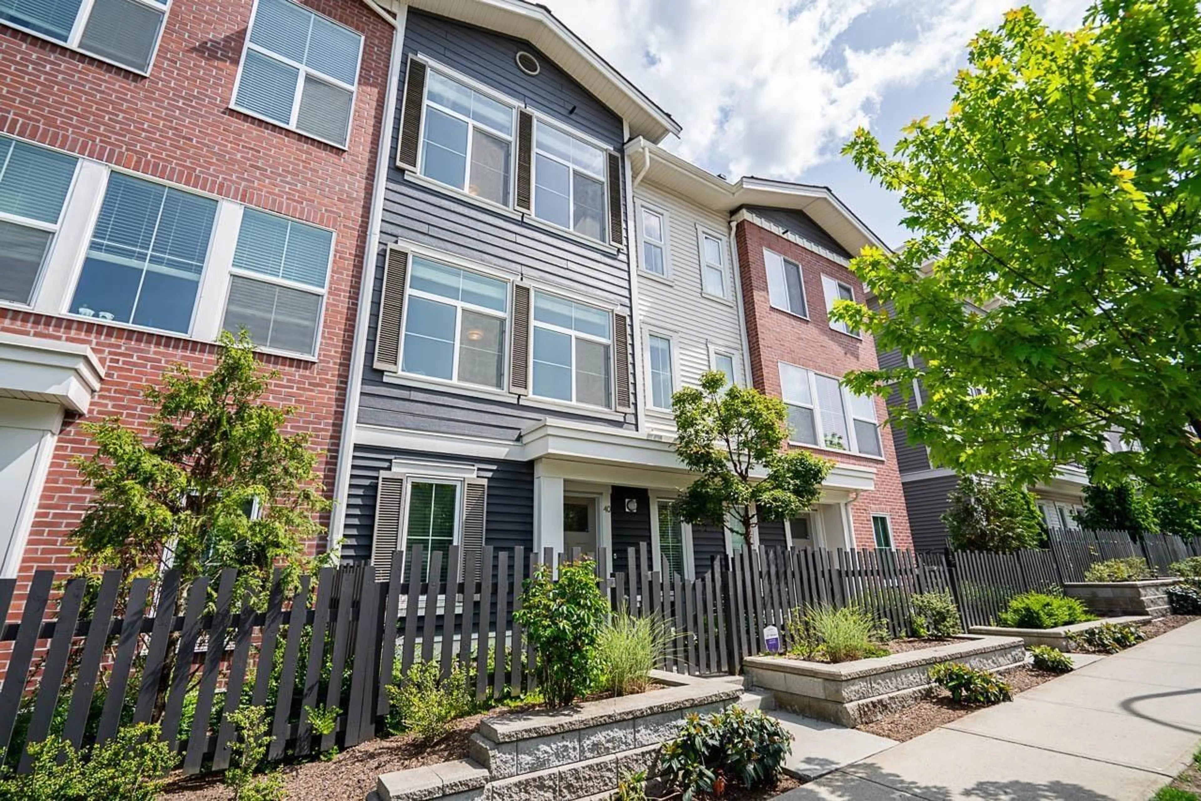 Home with brick exterior material, street for 40 - 8370 202B, Langley British Columbia V2Y4K8