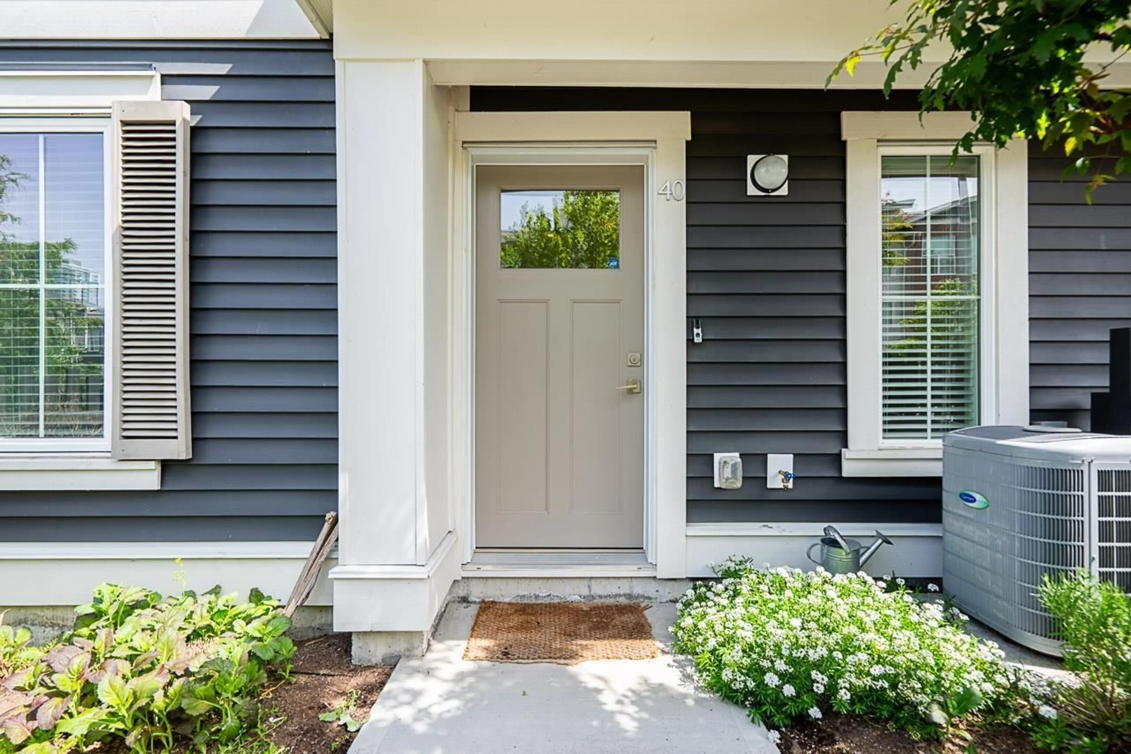 Home with vinyl exterior material, street for 40 - 8370 202B, Langley British Columbia V2Y4K8