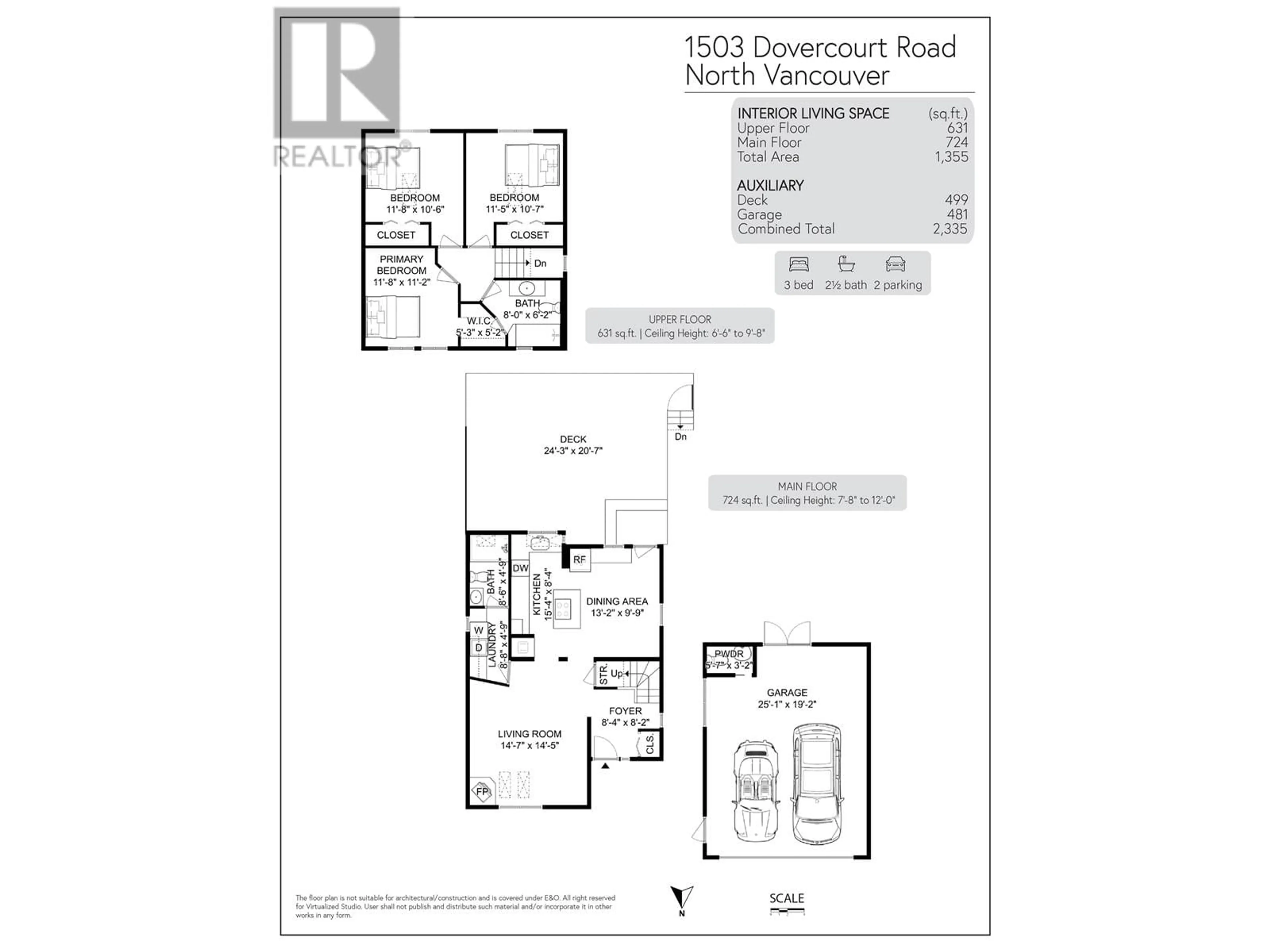 Floor plan for 1503 DOVERCOURT ROAD, North Vancouver British Columbia V7K1K6
