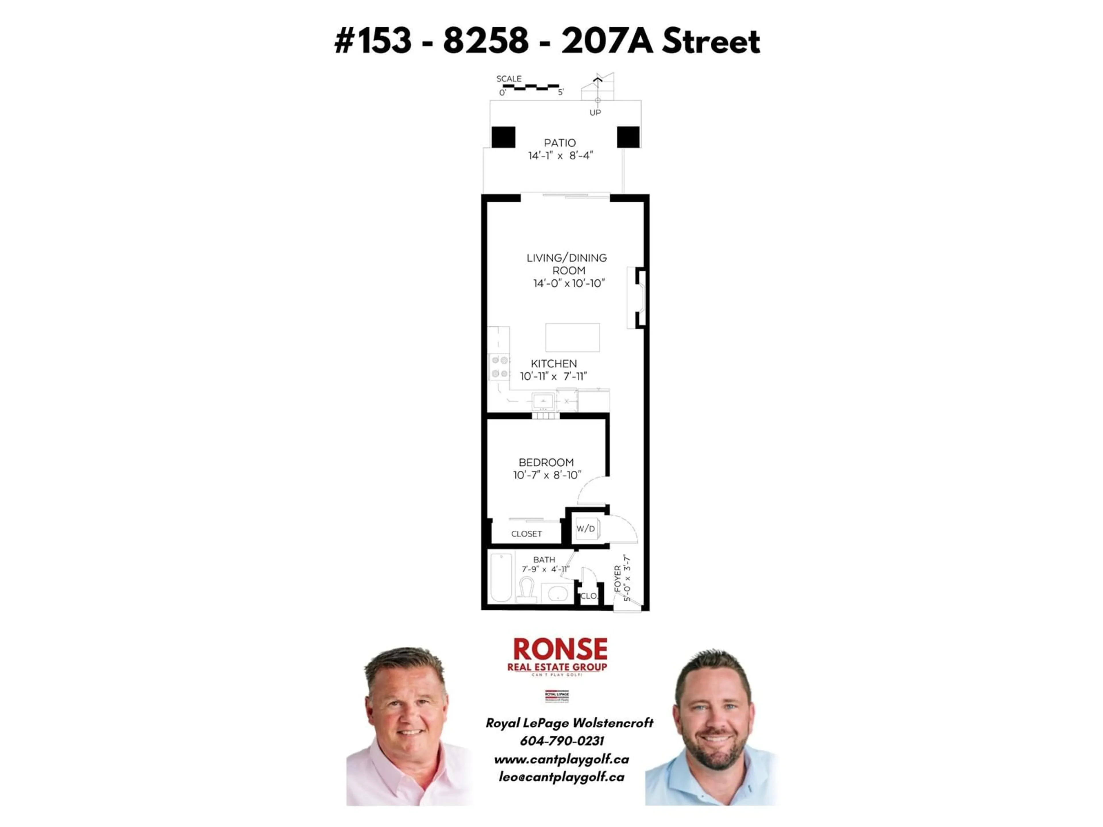 Floor plan for 153 - 8258 207A, Langley British Columbia V2Y0N3