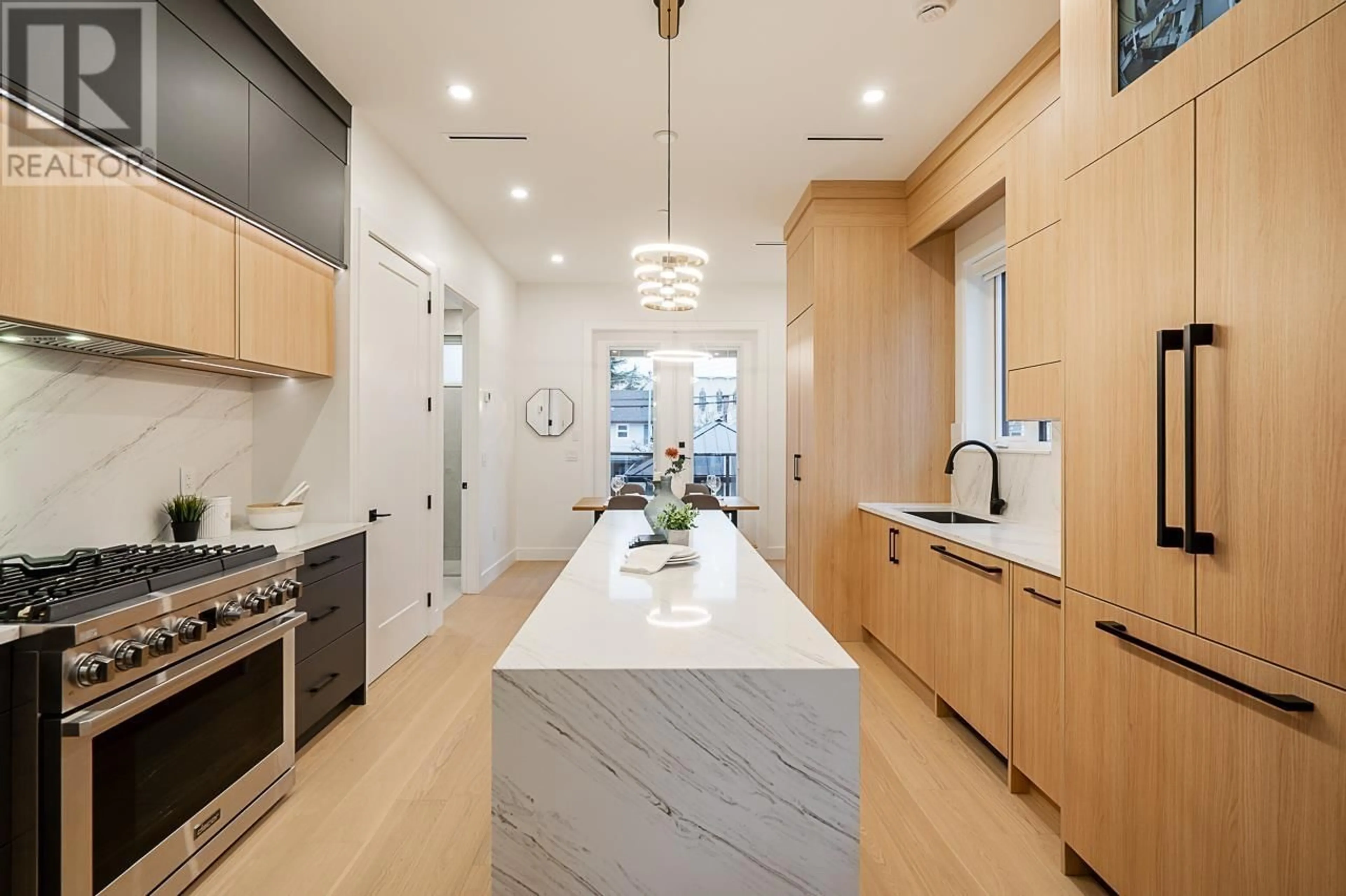 Contemporary kitchen, ceramic/tile floor for 2331 49TH AVENUE, Vancouver British Columbia V5S1J3