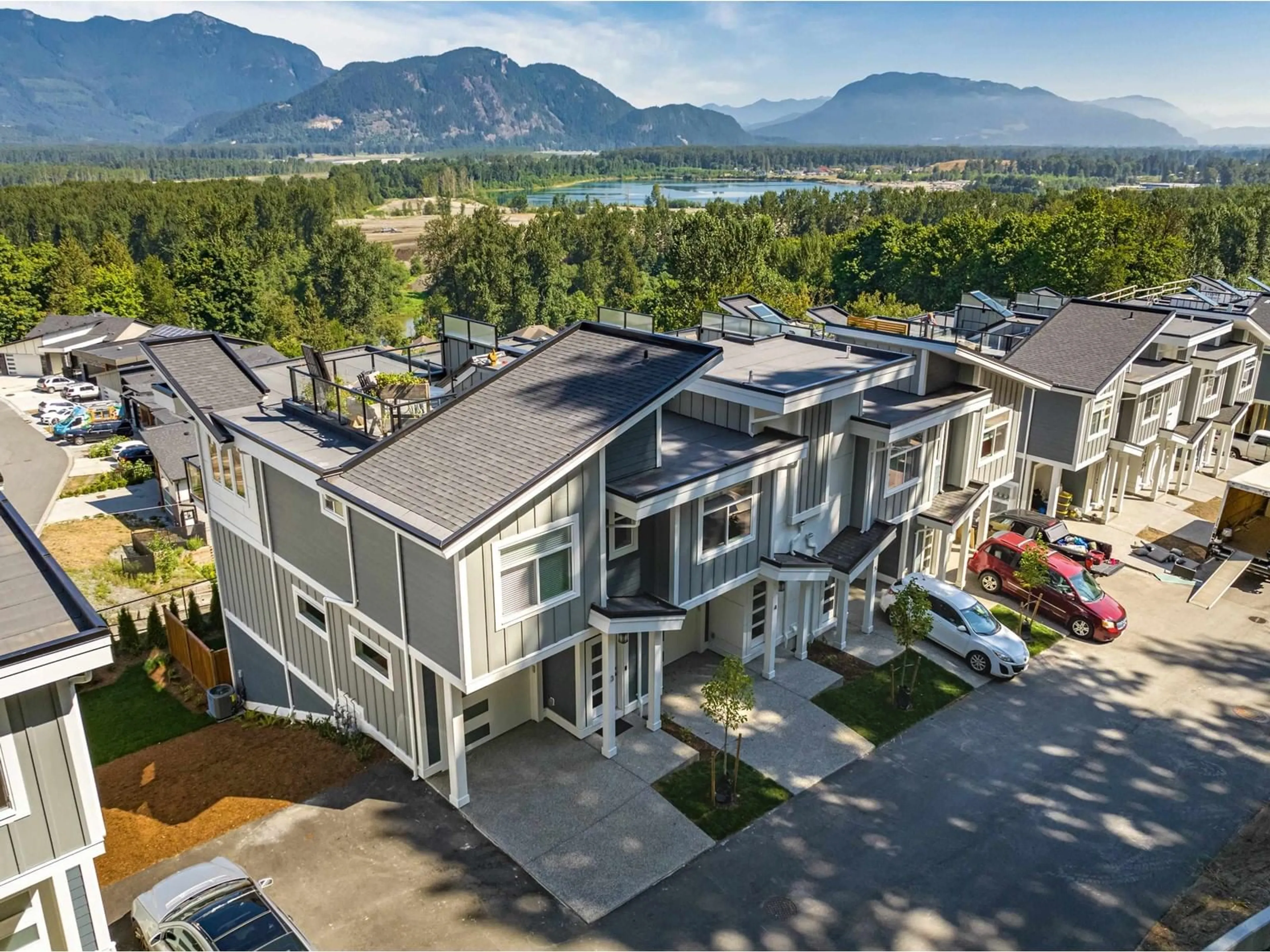 A pic from outside/outdoor area/front of a property/back of a property/a pic from drone, mountain view for 28 - 43998 CHILLIWACK MOUNTAIN ROAD, Chilliwack British Columbia V2R4A1