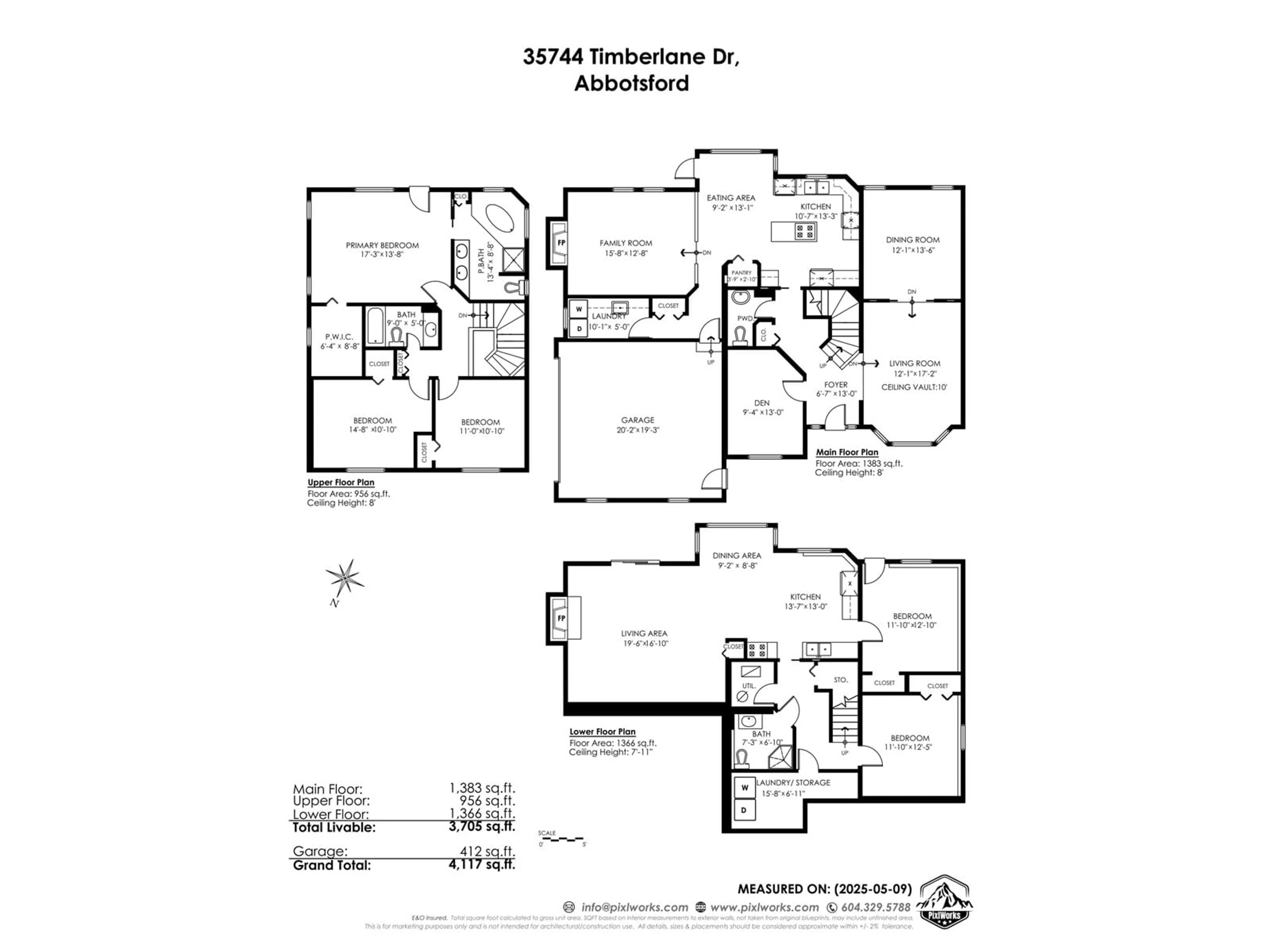 Floor plan for 35744 TIMBERLANE, Abbotsford British Columbia V3G1G3