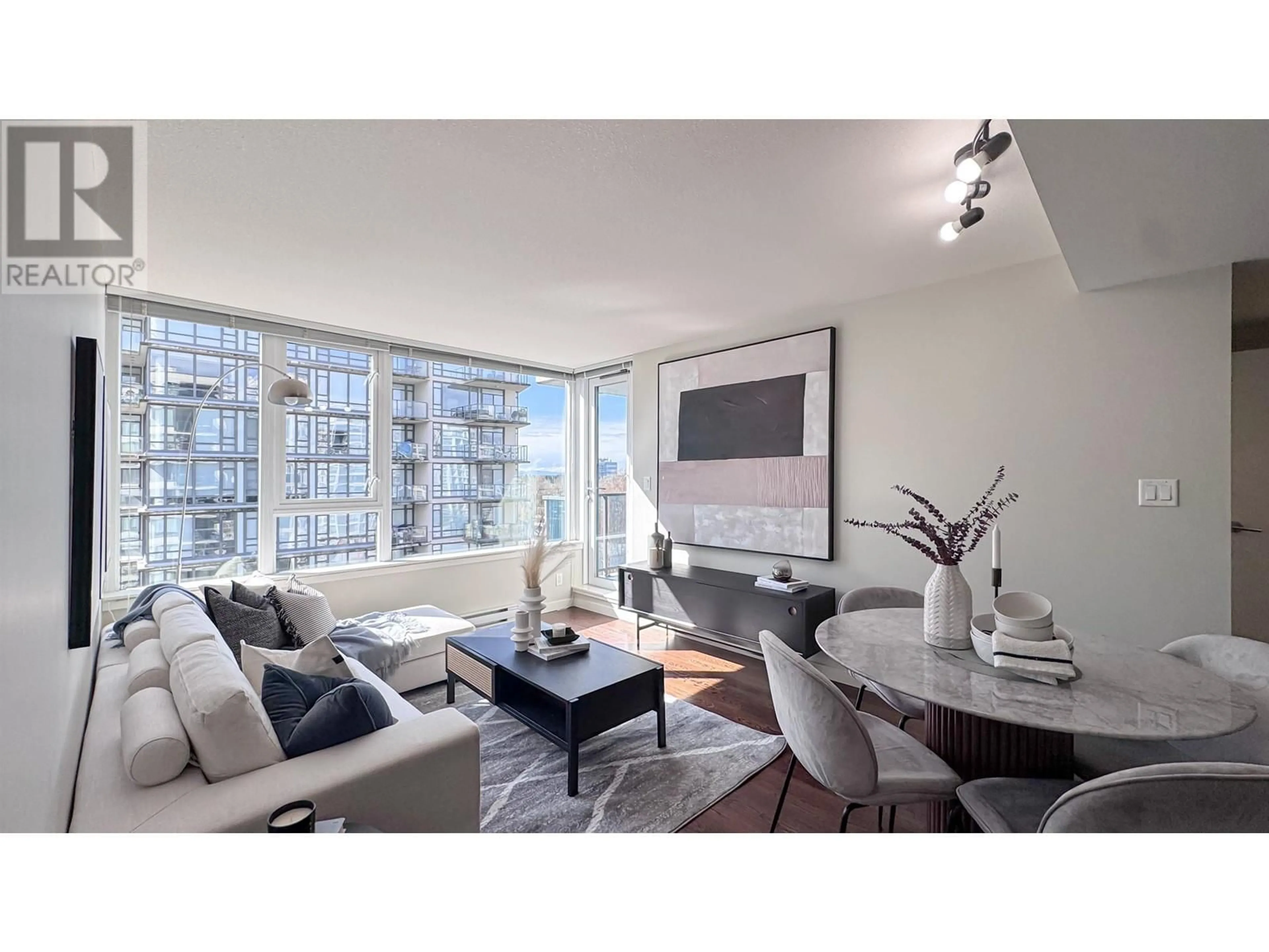 Living room with furniture, unknown for 1002 - 7117 ELMBRIDGE WAY, Richmond British Columbia V6X0J2