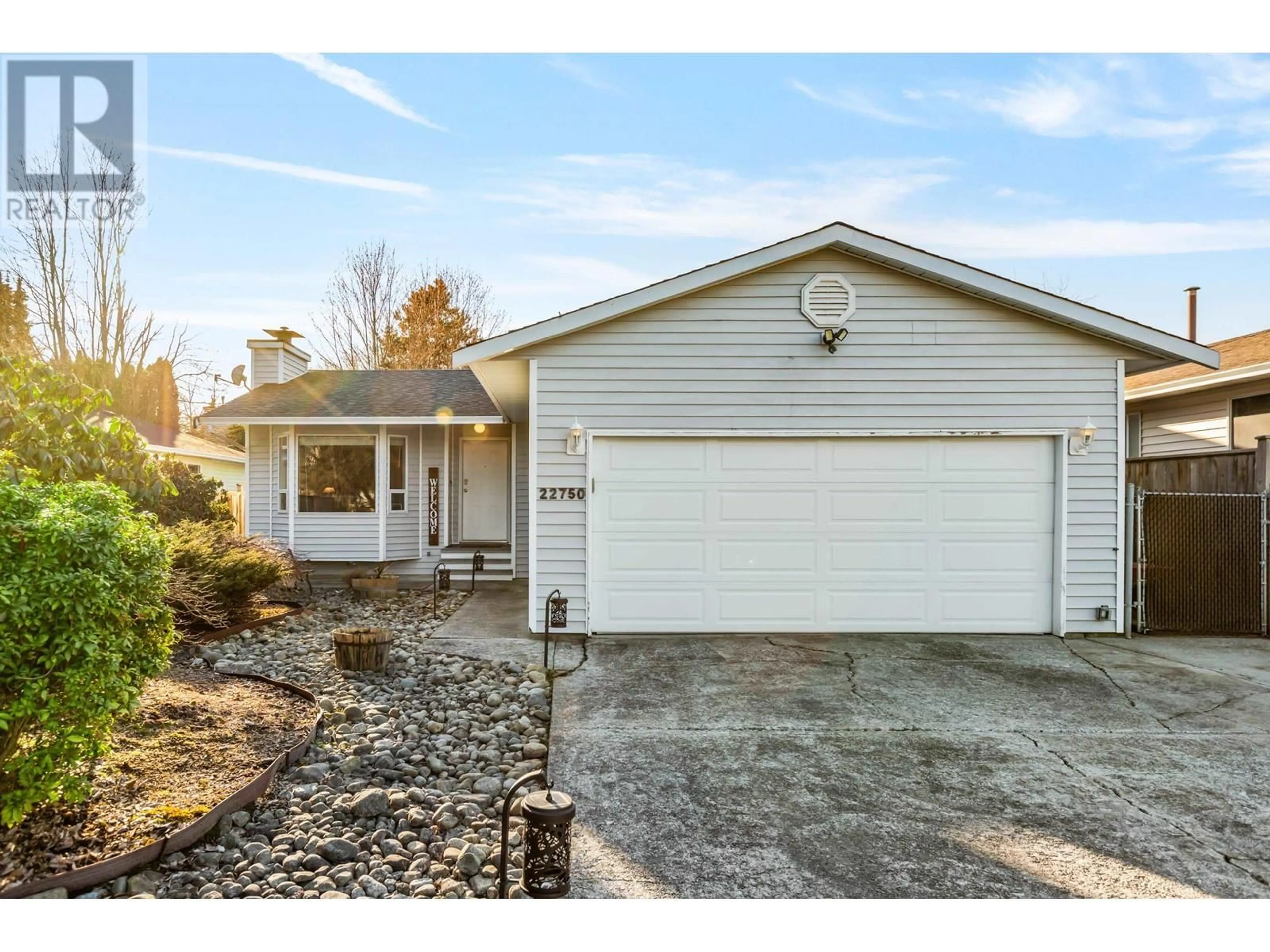 Home with vinyl exterior material, street for 22750 BALABANIAN CIRCLE, Maple Ridge British Columbia V2X9C3