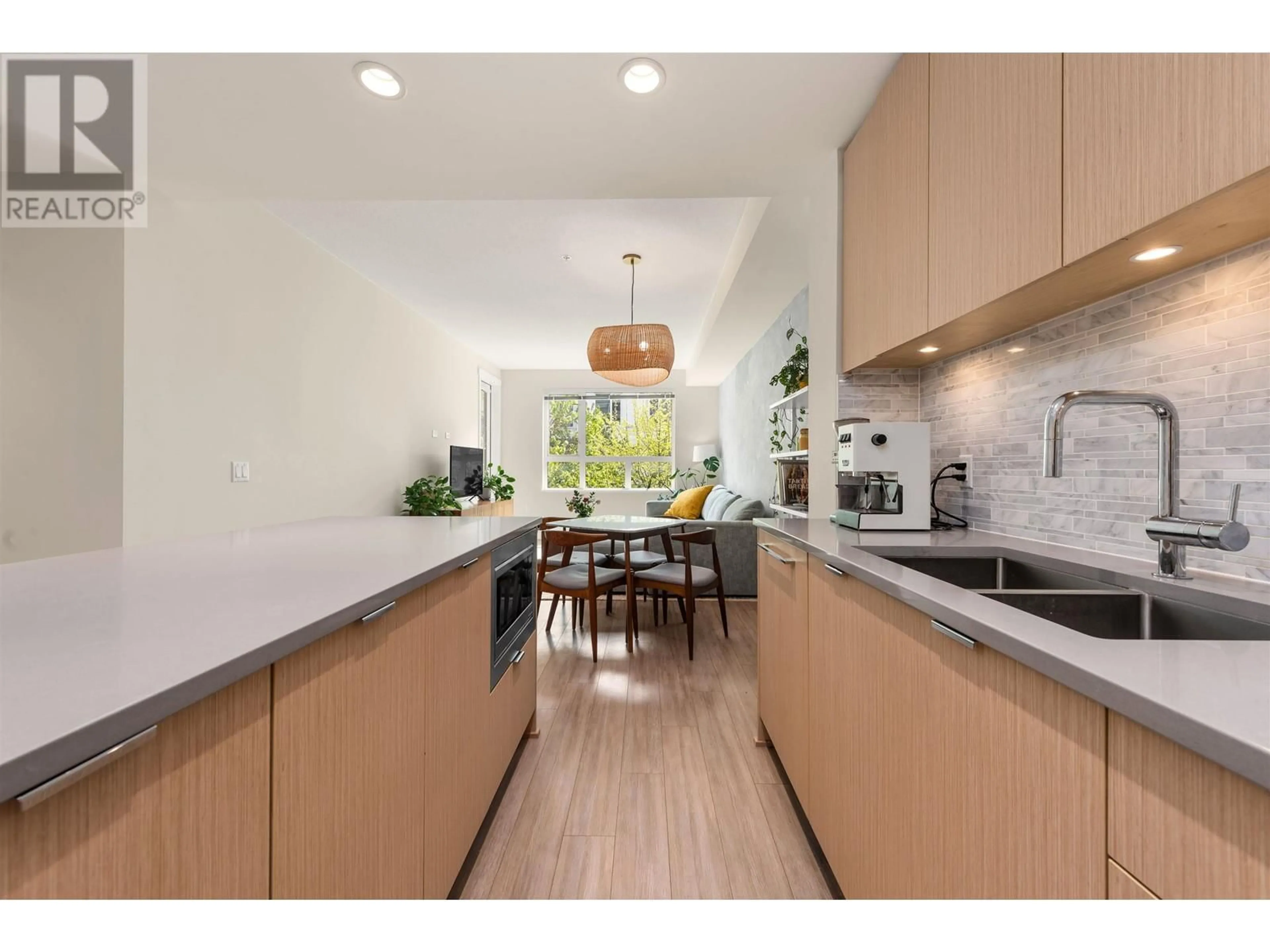 Open concept kitchen, unknown for 218 - 9233 ODLIN ROAD, Richmond British Columbia V6X0V4