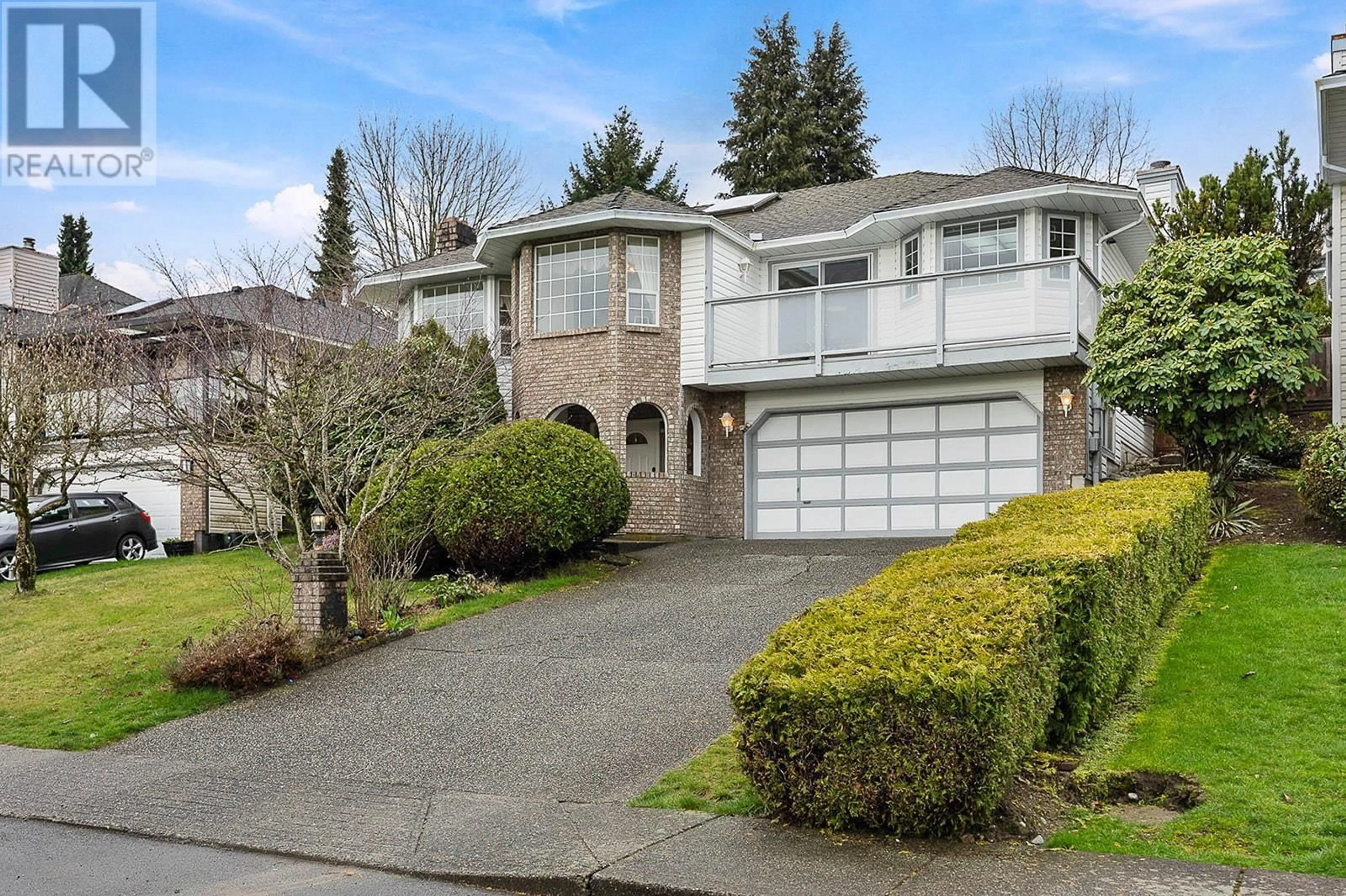 Home with vinyl exterior material, street for 2850 MARA DRIVE, Coquitlam British Columbia V3C5L2