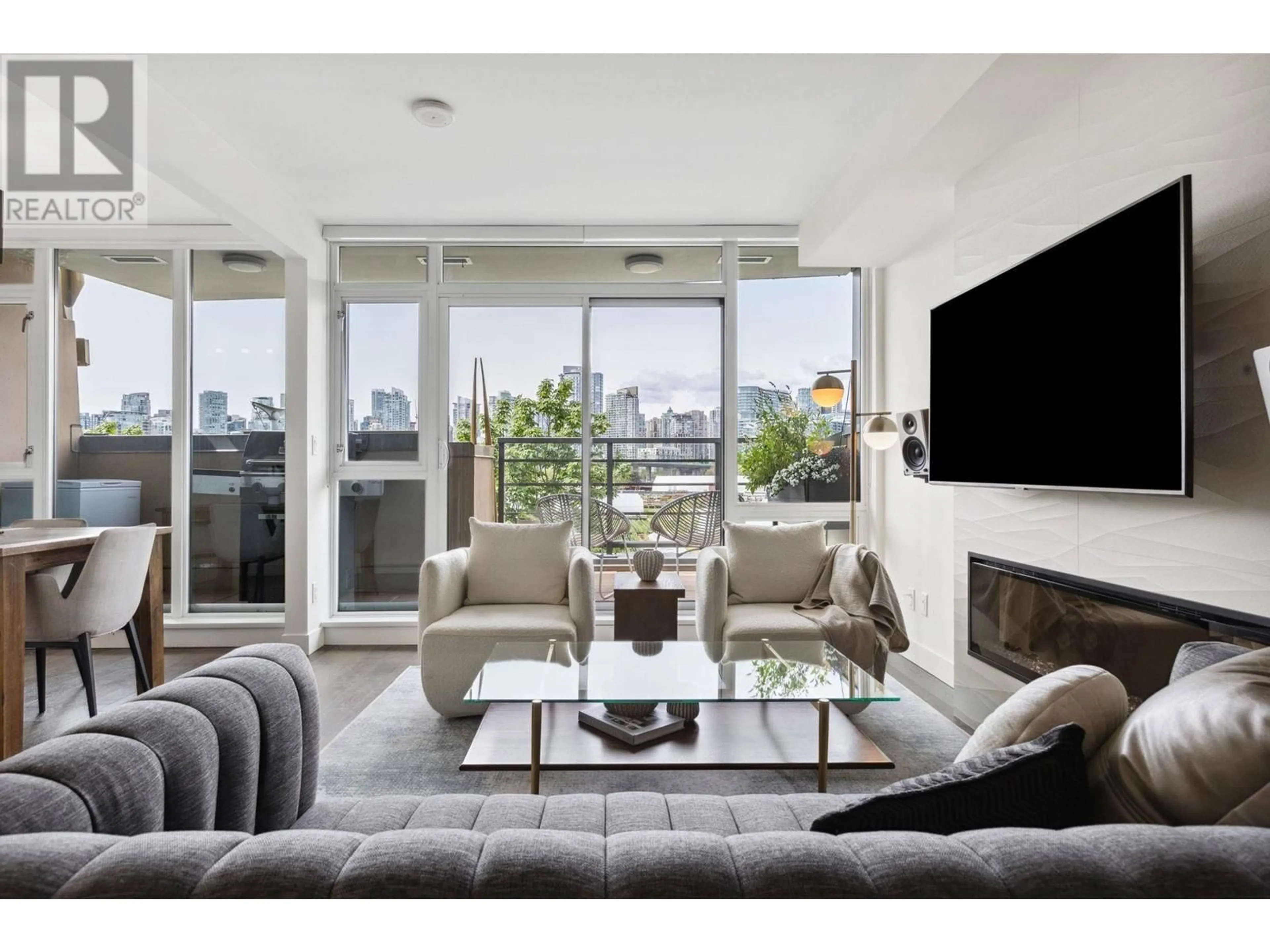 Living room with furniture, unknown for 311 - 288 1ST AVENUE, Vancouver British Columbia V5Y0E9
