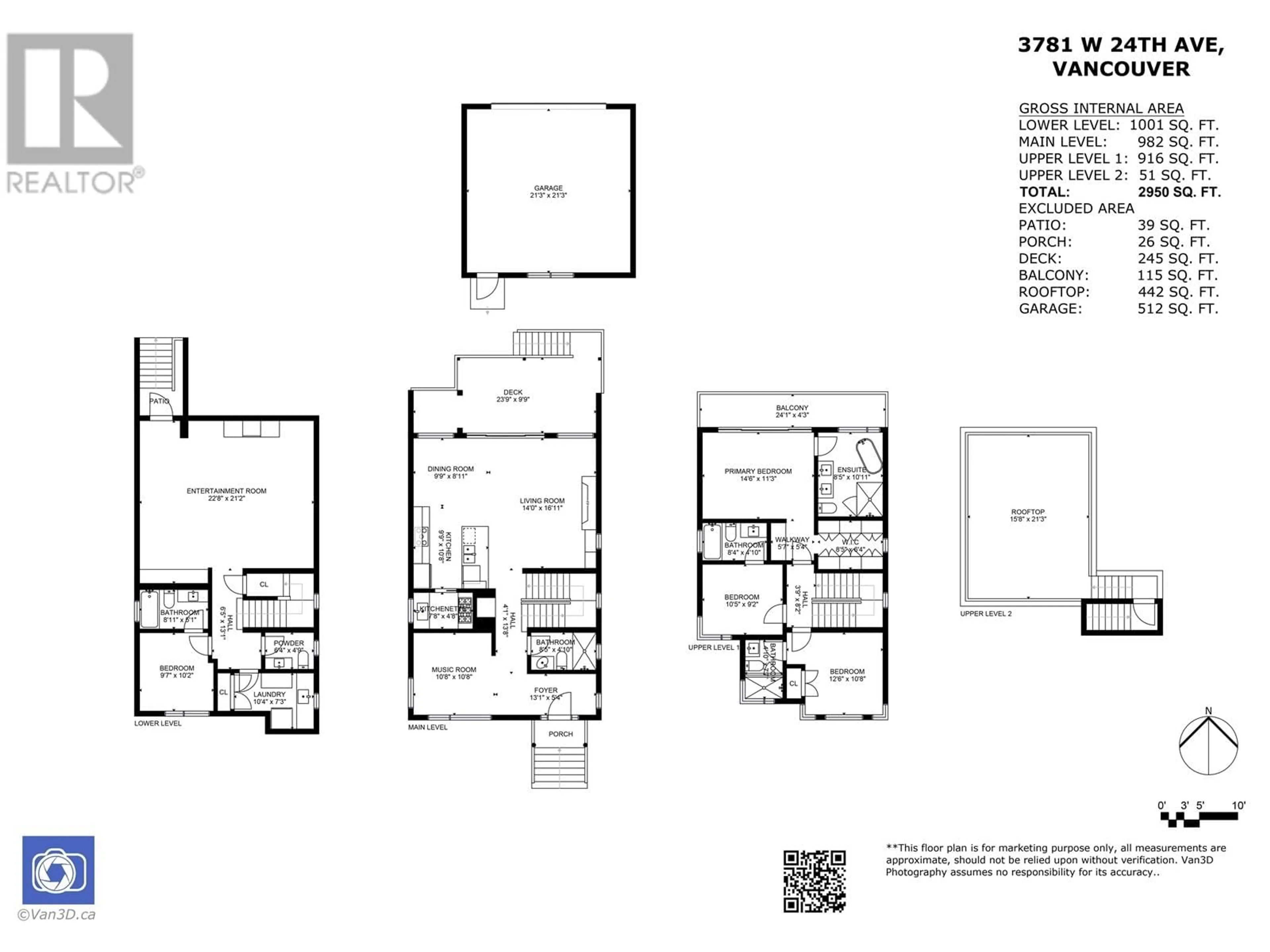 Floor plan for 3781 24TH AVENUE, Vancouver British Columbia V6S1L7