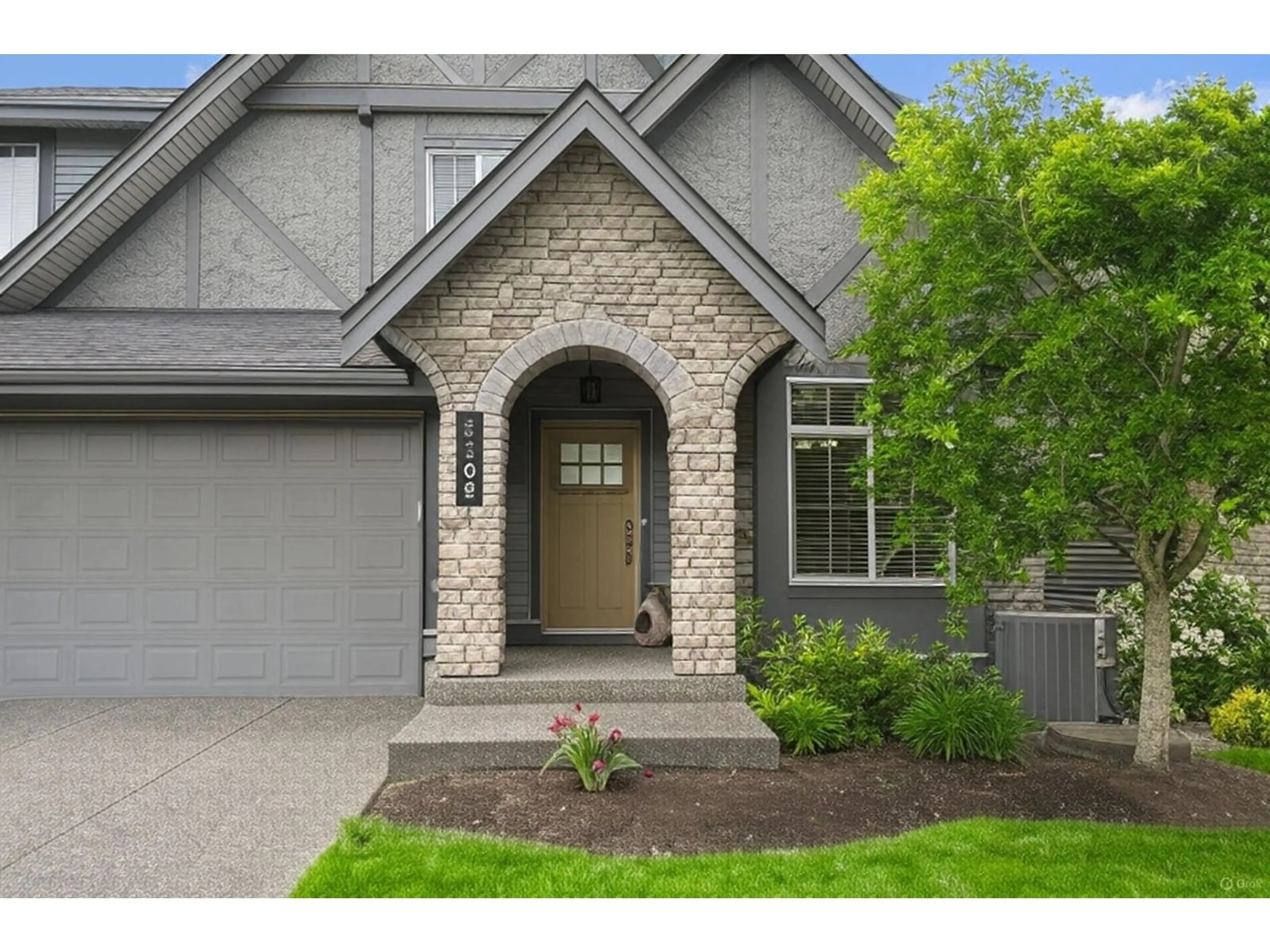 Home with brick exterior material, street for 7785 211, Langley British Columbia V2Y0H8