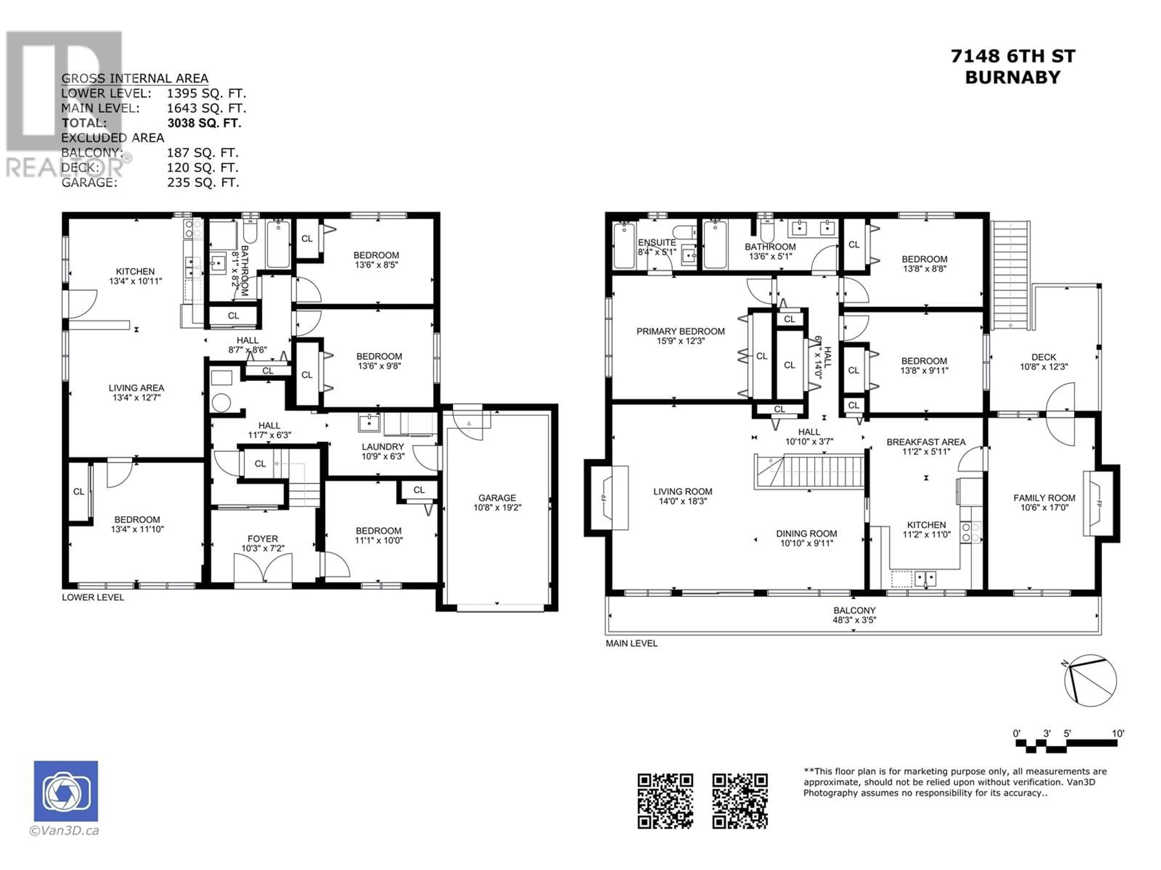 Floor plan for 7148 6TH STREET, Burnaby British Columbia V5E3T5