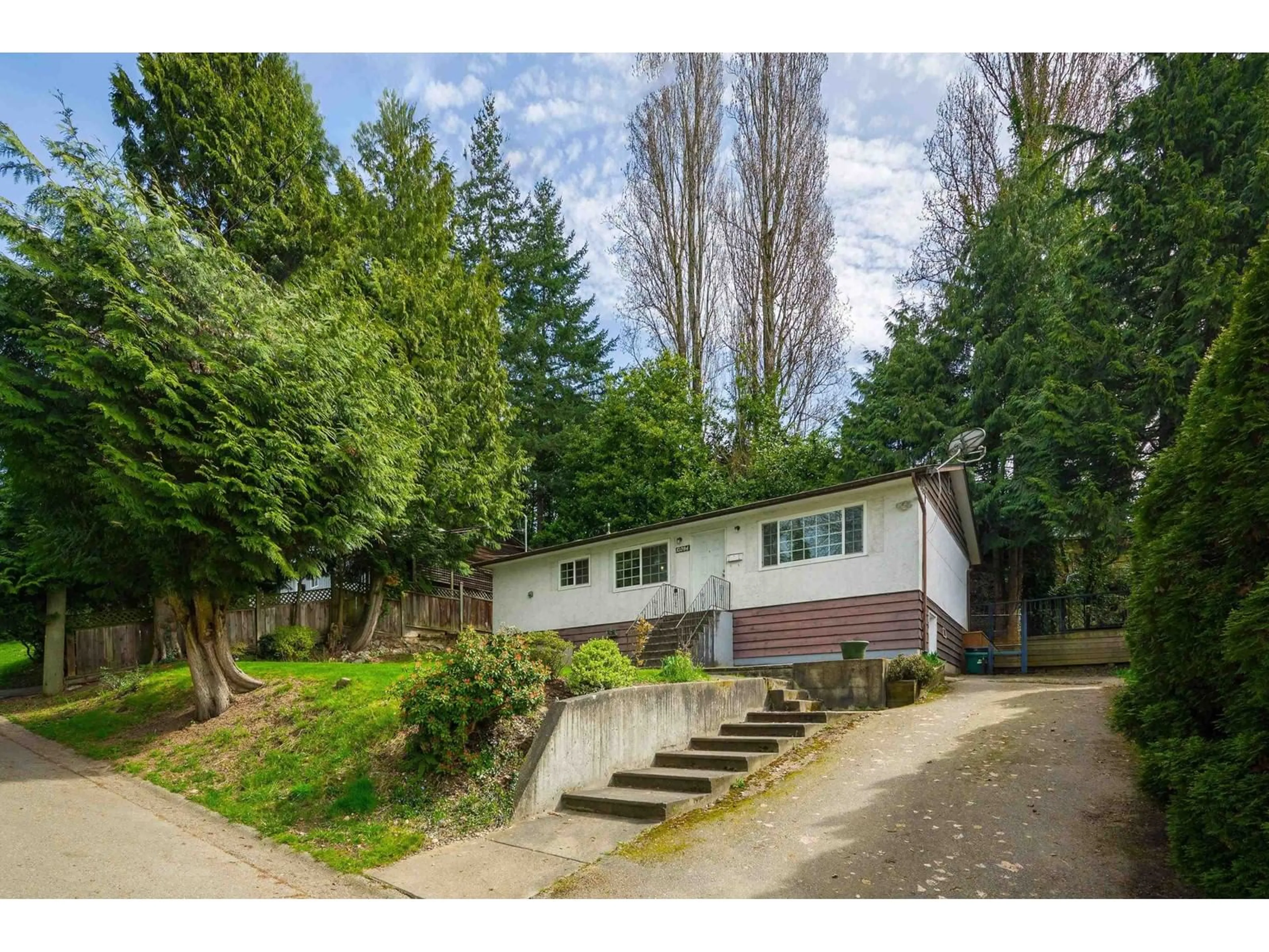 A pic from outside/outdoor area/front of a property/back of a property/a pic from drone, street for 10284 MAIN, Delta British Columbia V4C7H3