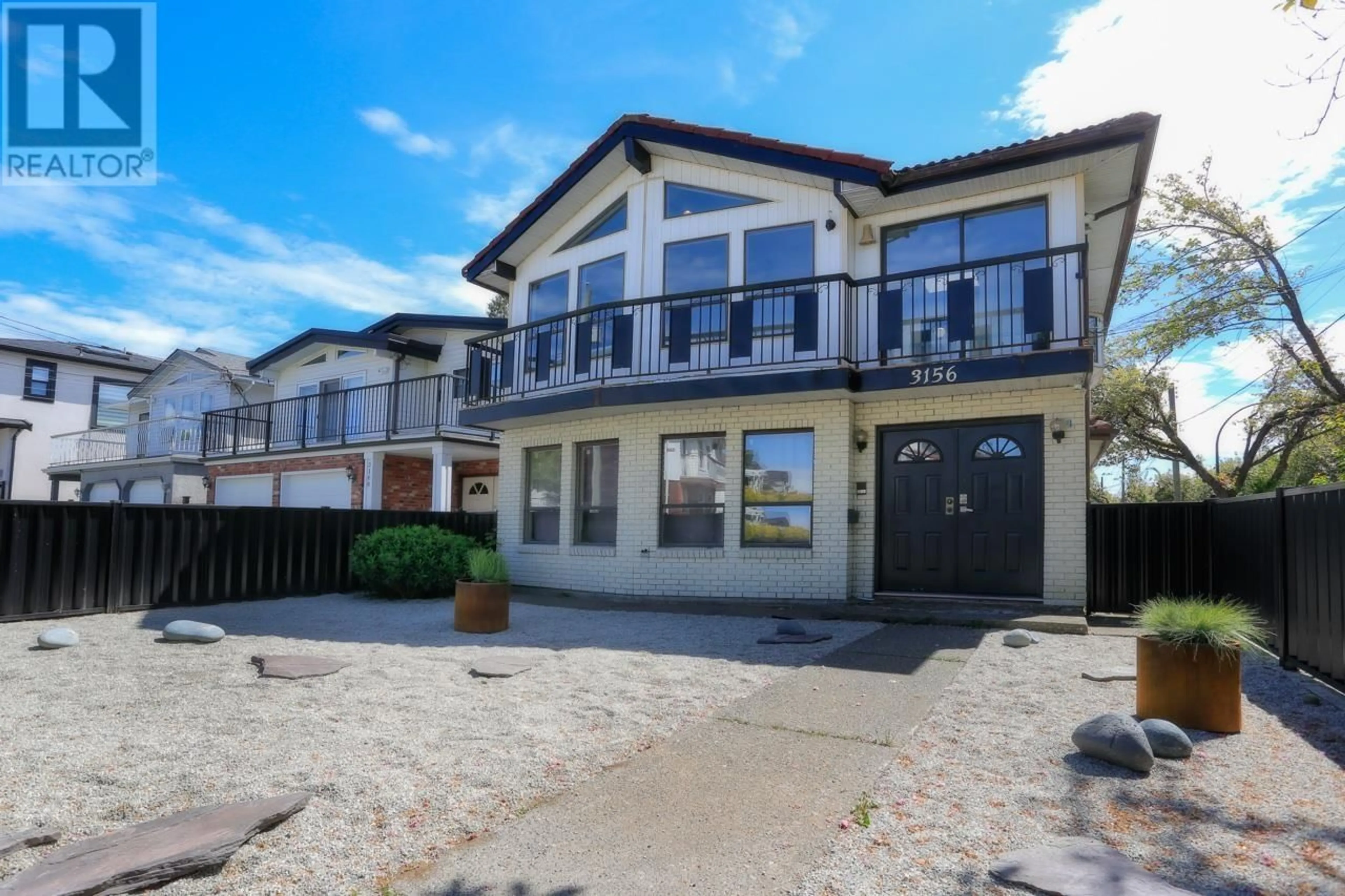 A pic from outside/outdoor area/front of a property/back of a property/a pic from drone, street for 3156 43RD AVENUE, Vancouver British Columbia V5R2Z8