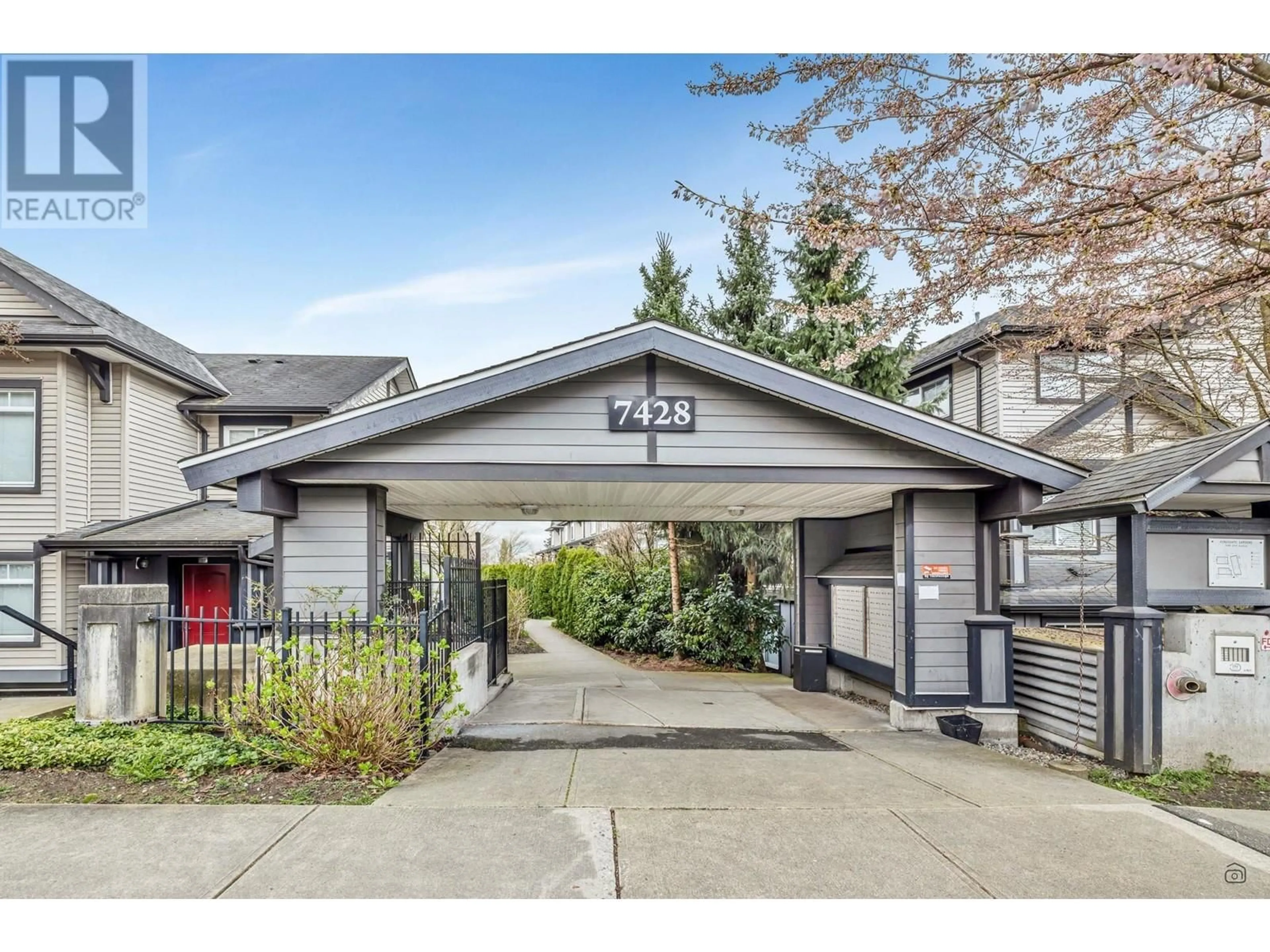 Home with vinyl exterior material, street for 53 - 7428 14TH AVENUE, Burnaby British Columbia V3N0C2