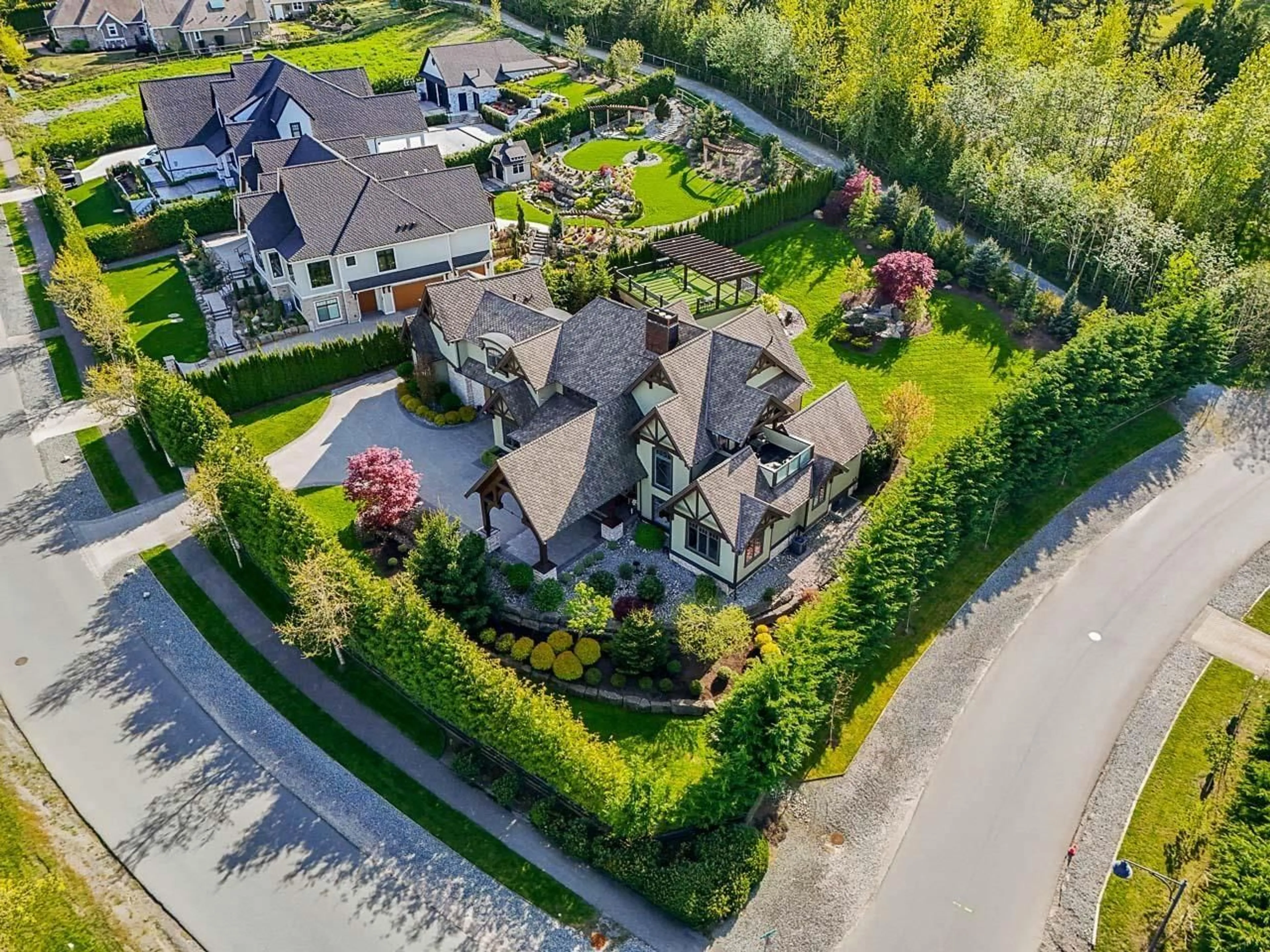 A pic from outside/outdoor area/front of a property/back of a property/a pic from drone, street for 323 198, Langley British Columbia V2Z0A6