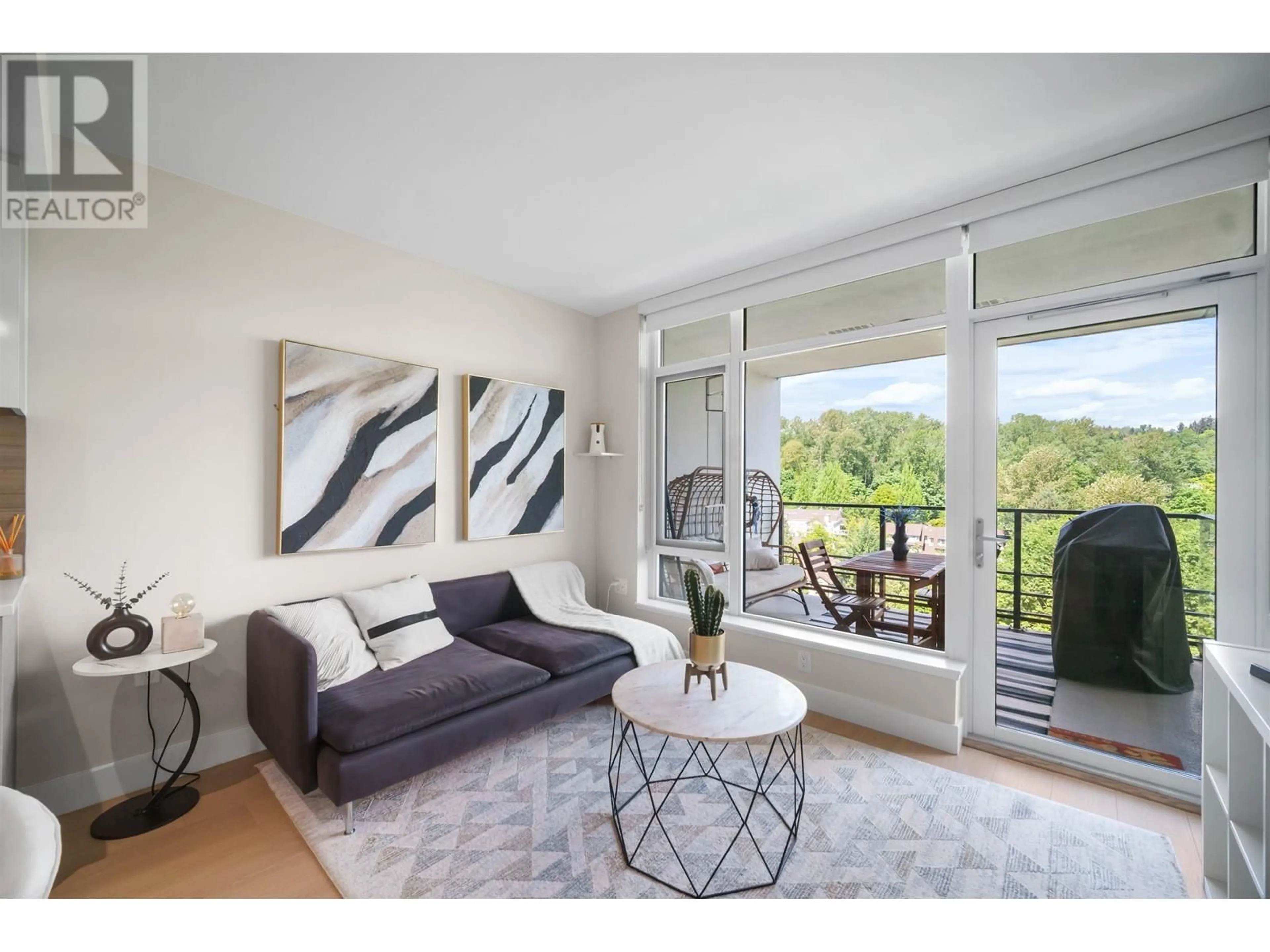 Living room with furniture, unknown for 1508 - 8533 RIVER DISTRICT CROSSING, Vancouver British Columbia V5S0H2