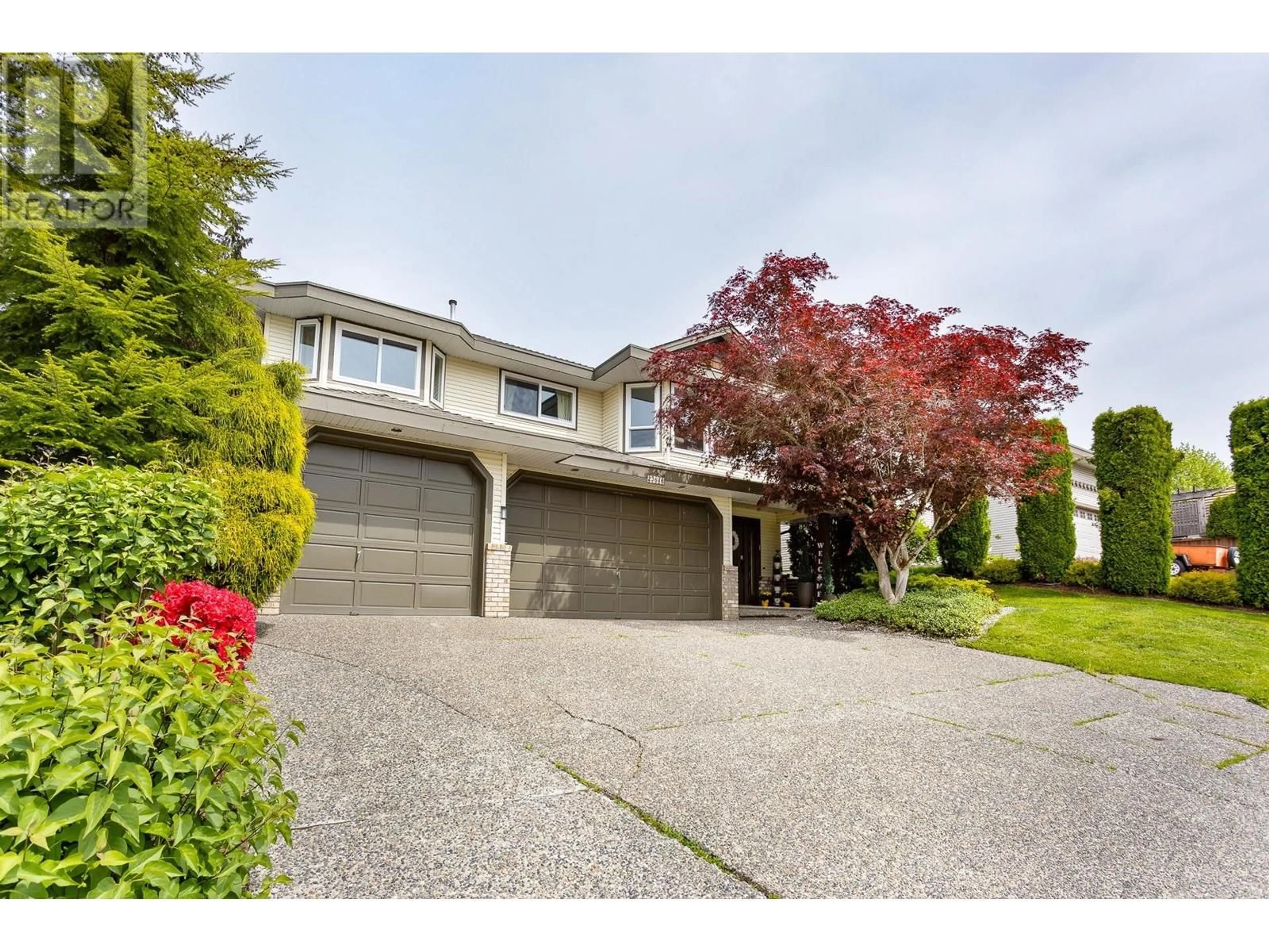 Home with vinyl exterior material, street for 23616 TAMARACK LANE, Maple Ridge British Columbia V2W1B3