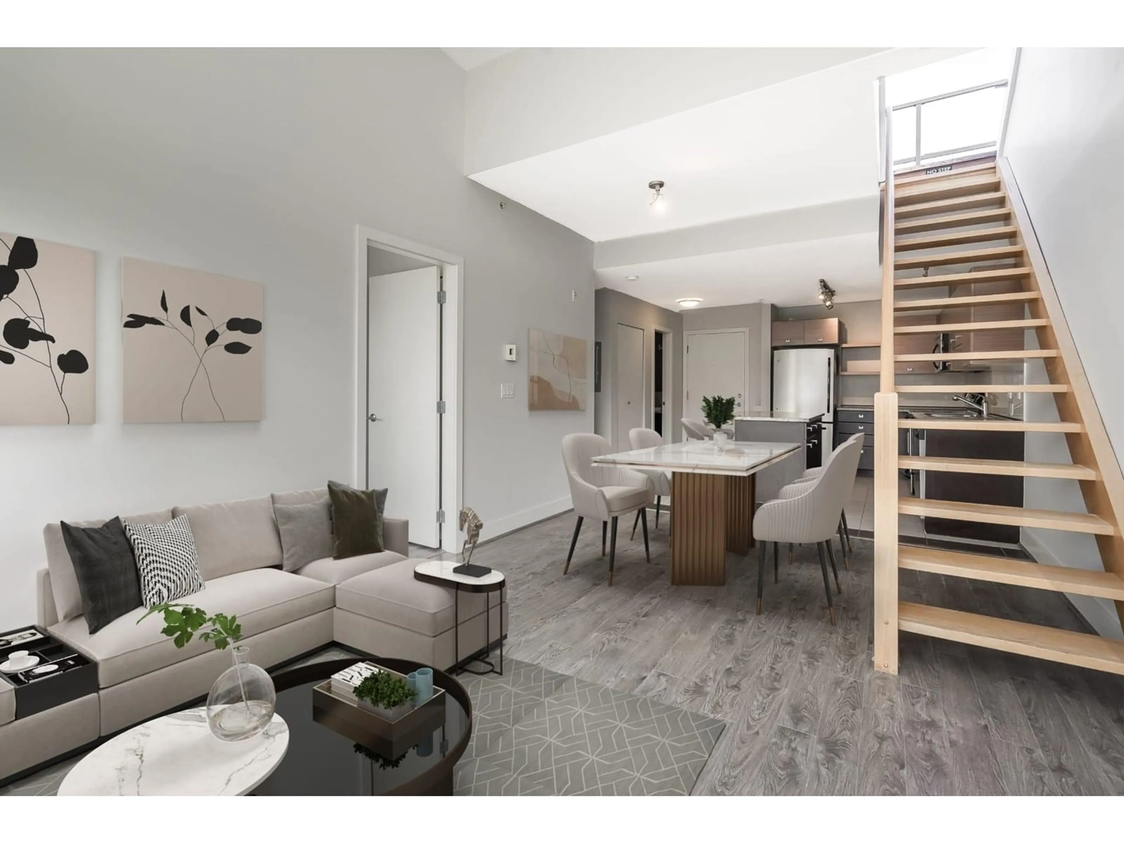 Living room with furniture, unknown for 412 - 6688 120, Surrey British Columbia V3W1T8