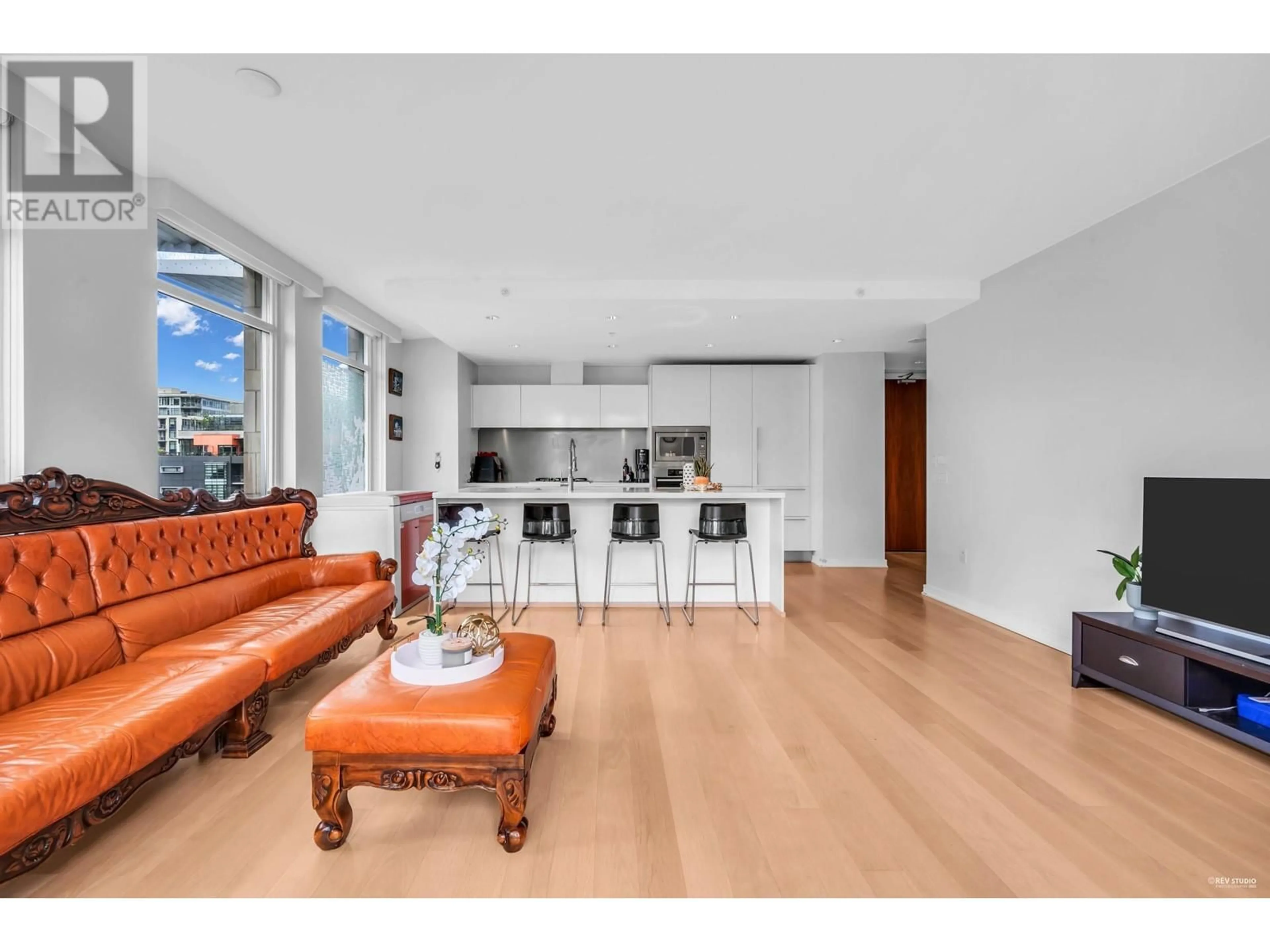 Open concept kitchen, unknown for 701 - 77 WALTER HARDWICK AVENUE, Vancouver British Columbia V5Y0C6