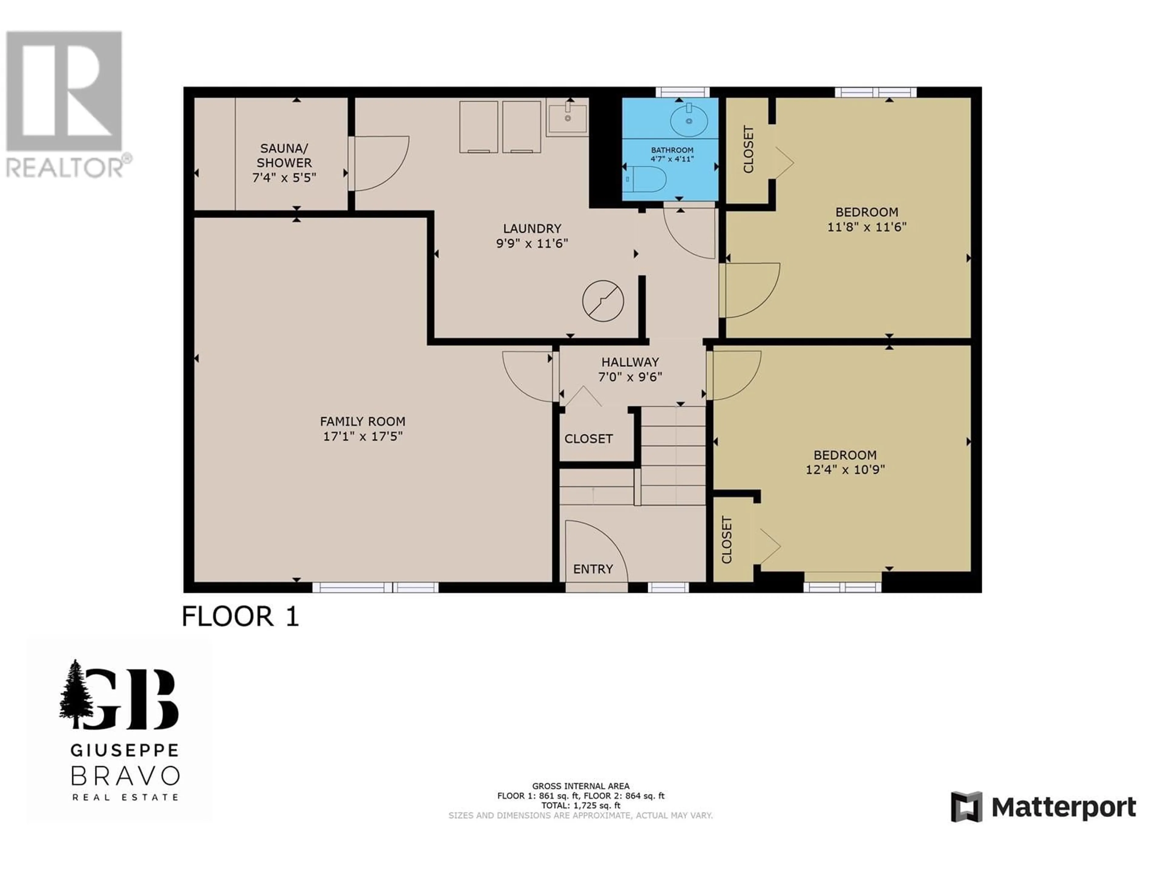 Floor plan for 40 GWYN STREET, Kitimat British Columbia V8C1C9