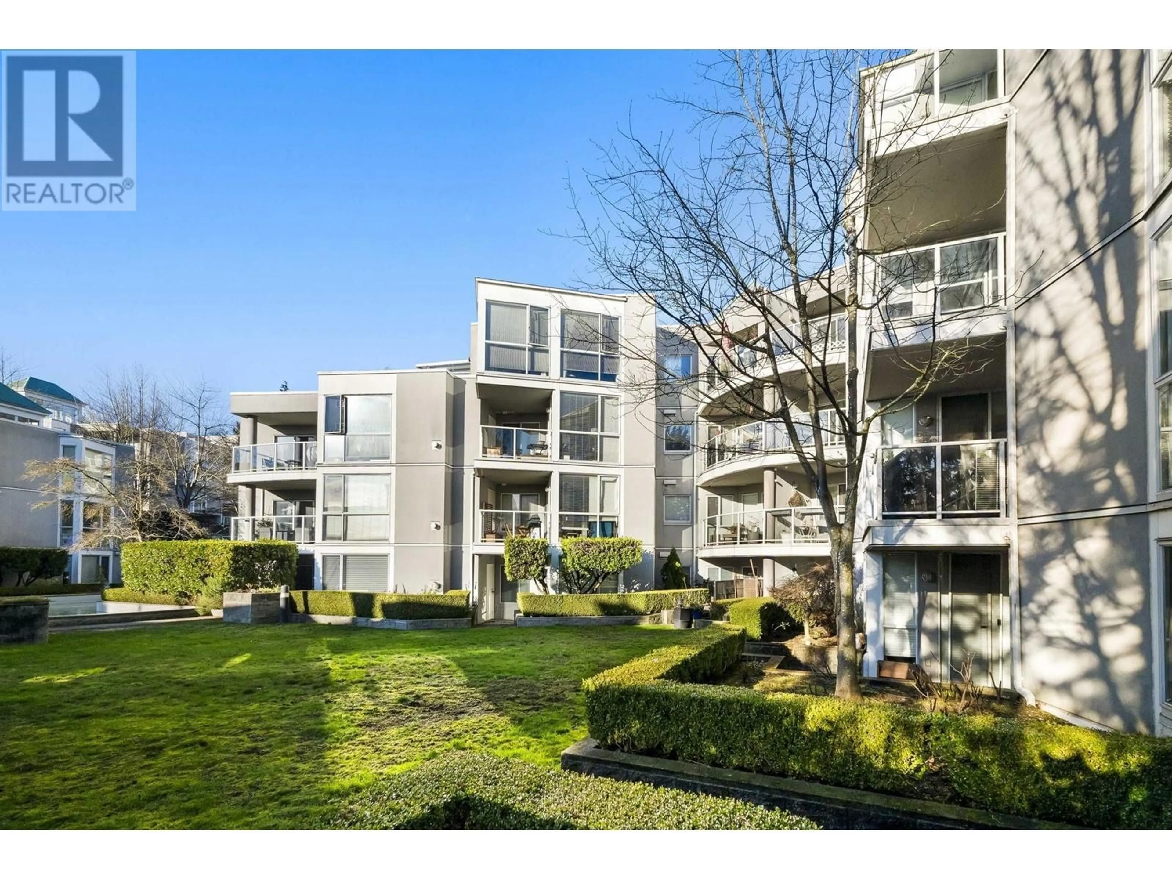 A pic from outside/outdoor area/front of a property/back of a property/a pic from drone, unknown for 312 - 8450 JELLICOE STREET, Vancouver British Columbia V5S4S9