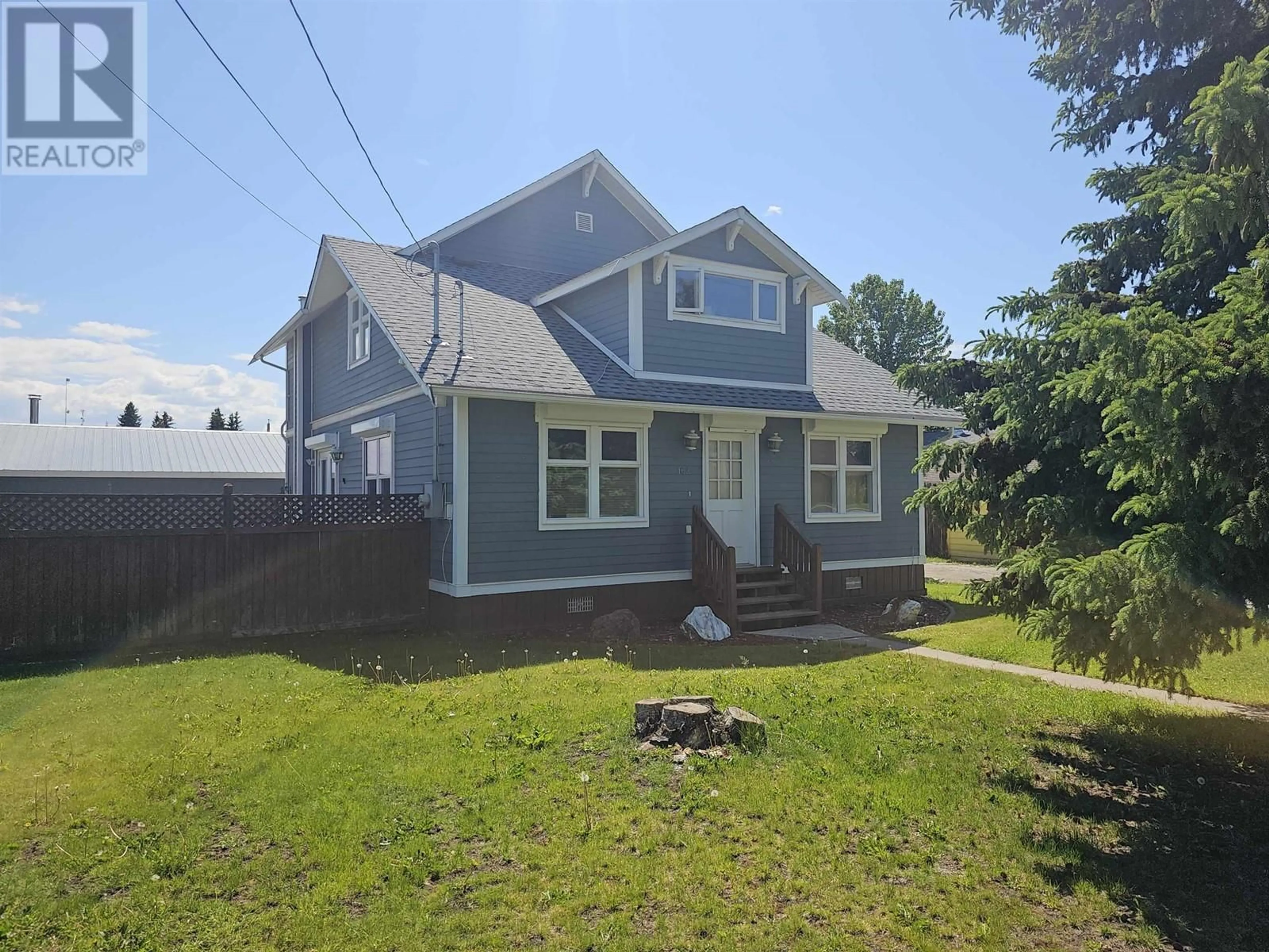 A pic from outside/outdoor area/front of a property/back of a property/a pic from drone, street for 162 DOUGLAS STREET, Vanderhoof British Columbia V0J3A0