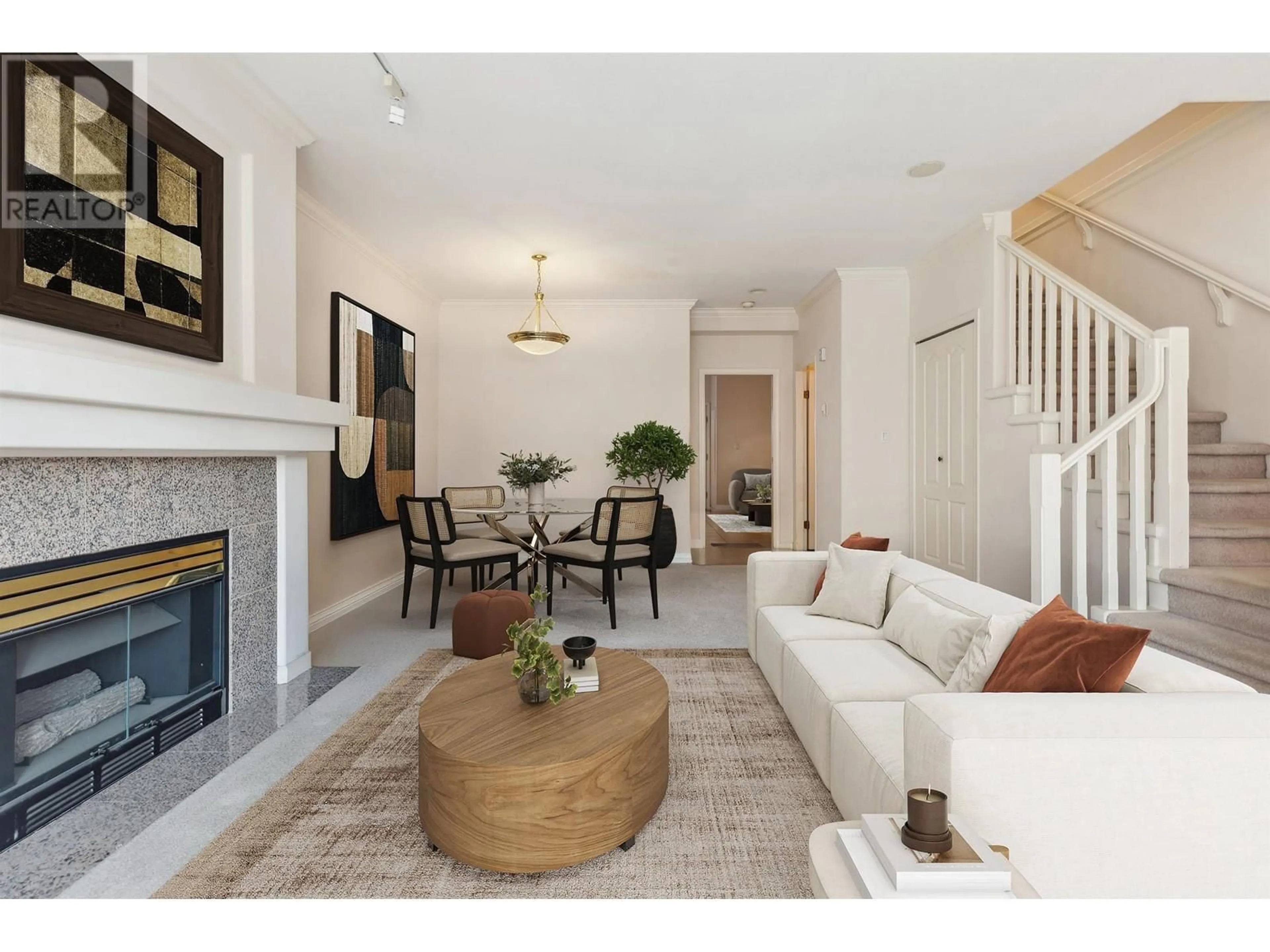 Living room with furniture, unknown for 3 - 7980 MOFFATT ROAD, Richmond British Columbia V6Y1X8