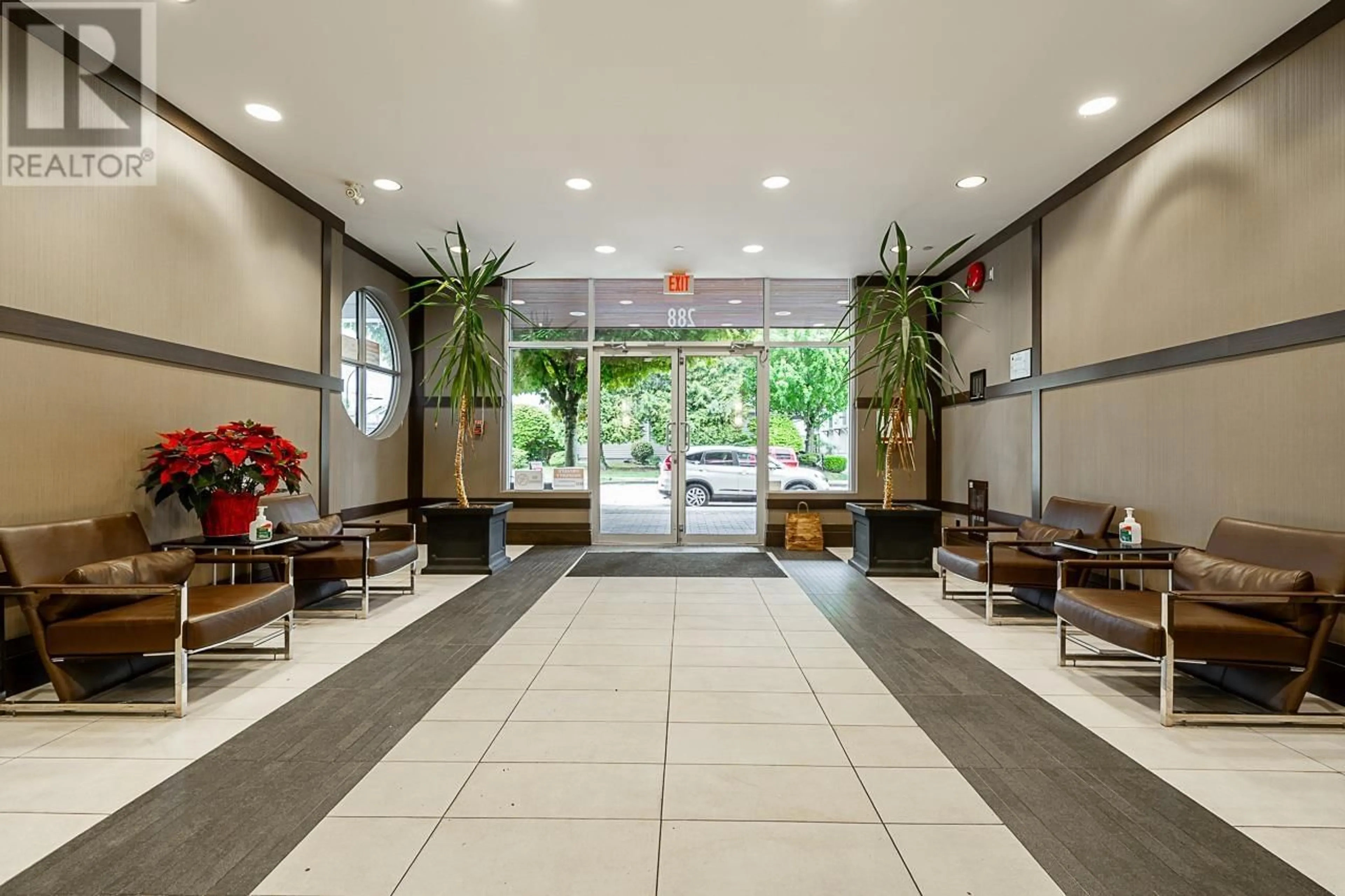 Lobby for 306 - 288 HAMPTON STREET, New Westminster British Columbia V3M5L9