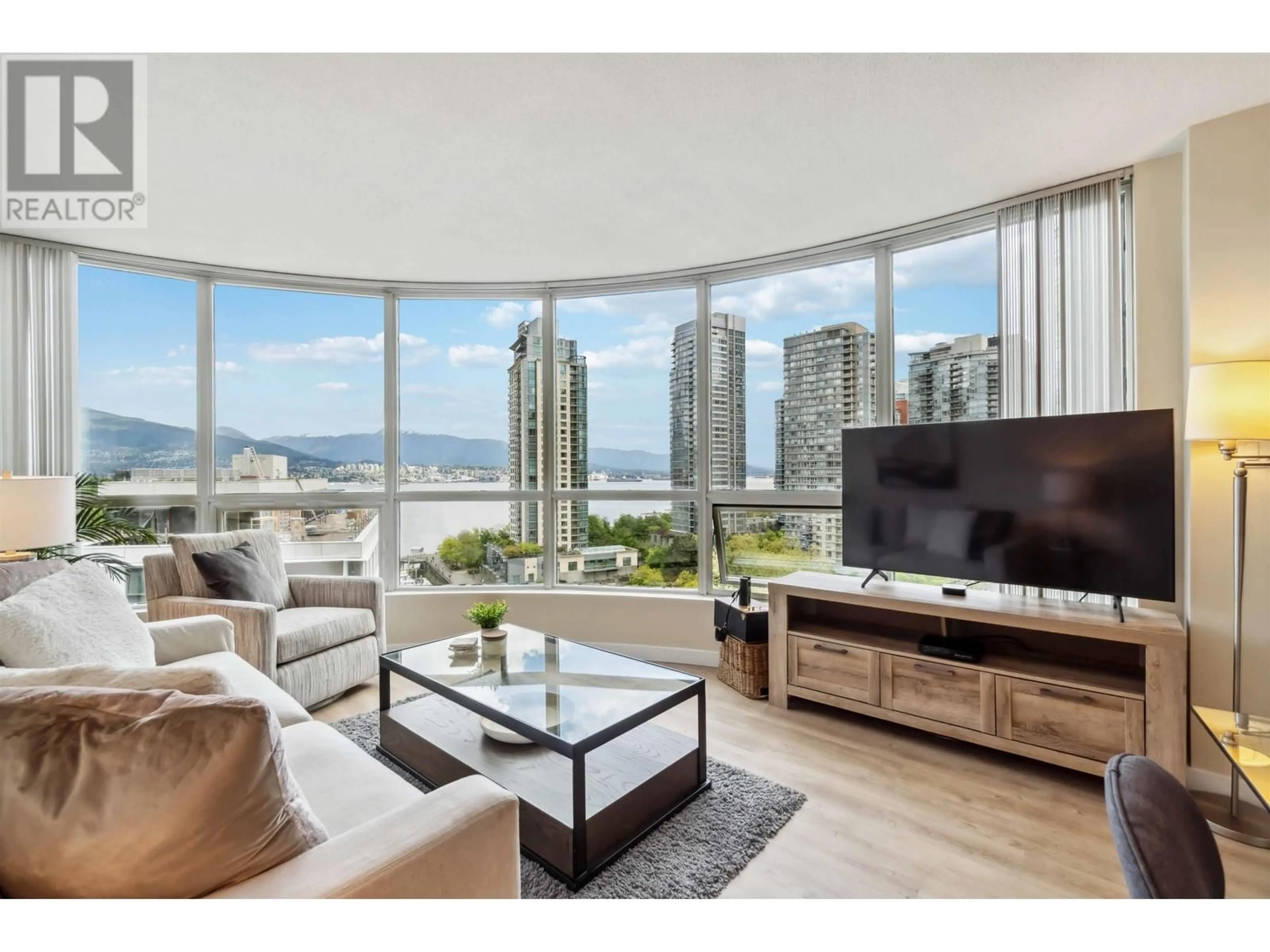 Living room with furniture, unknown for 1202 - 588 BROUGHTON STREET, Vancouver British Columbia V6G3E3